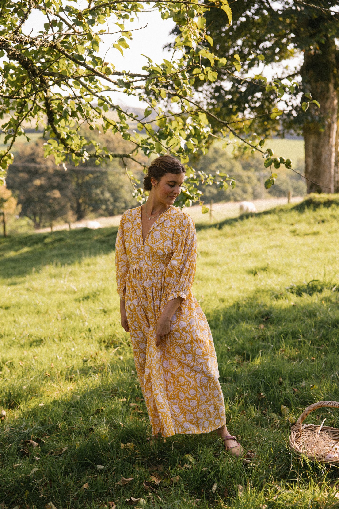 Gaia Dress-Buttercup