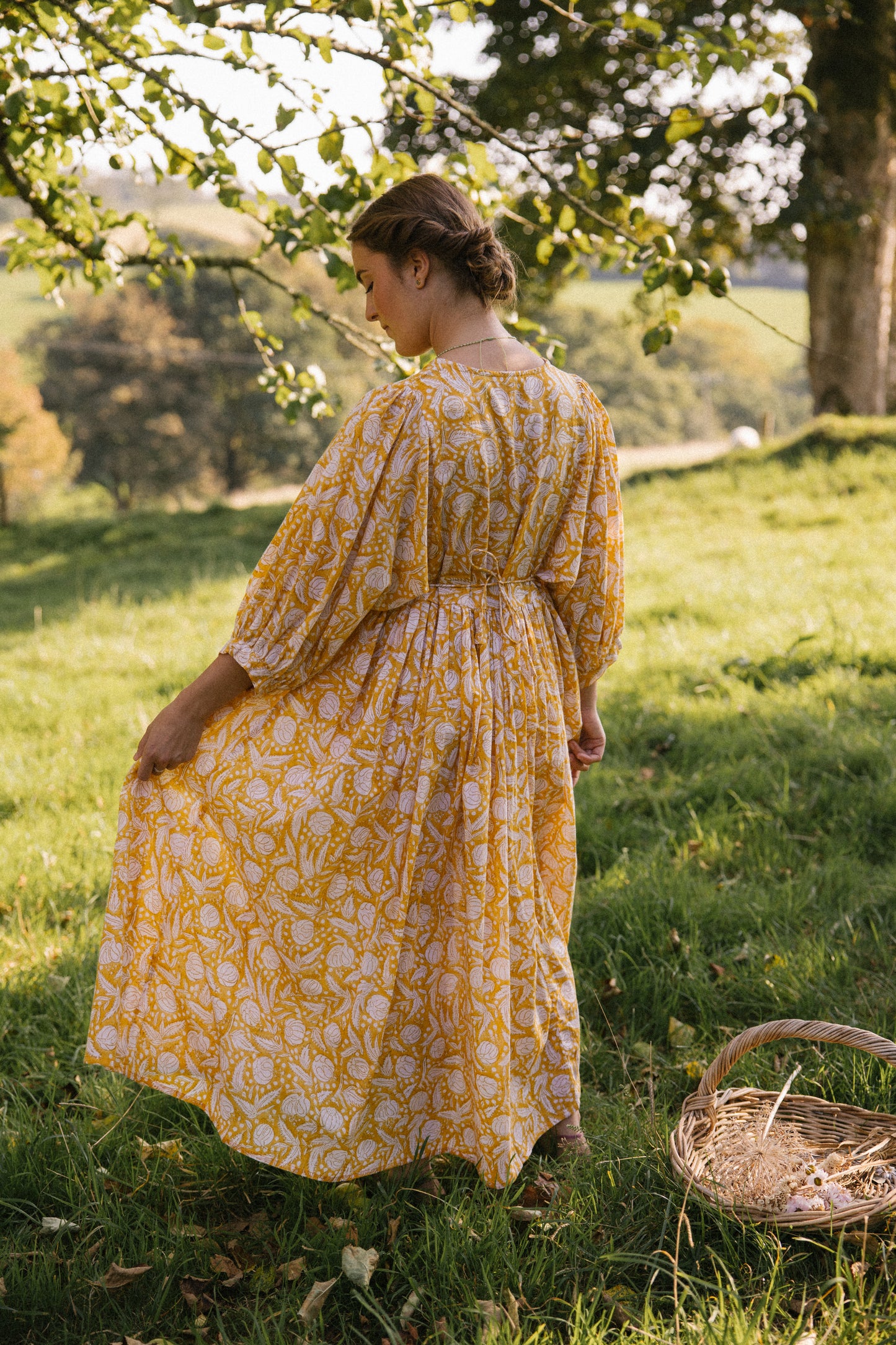 Gaia Dress-Buttercup