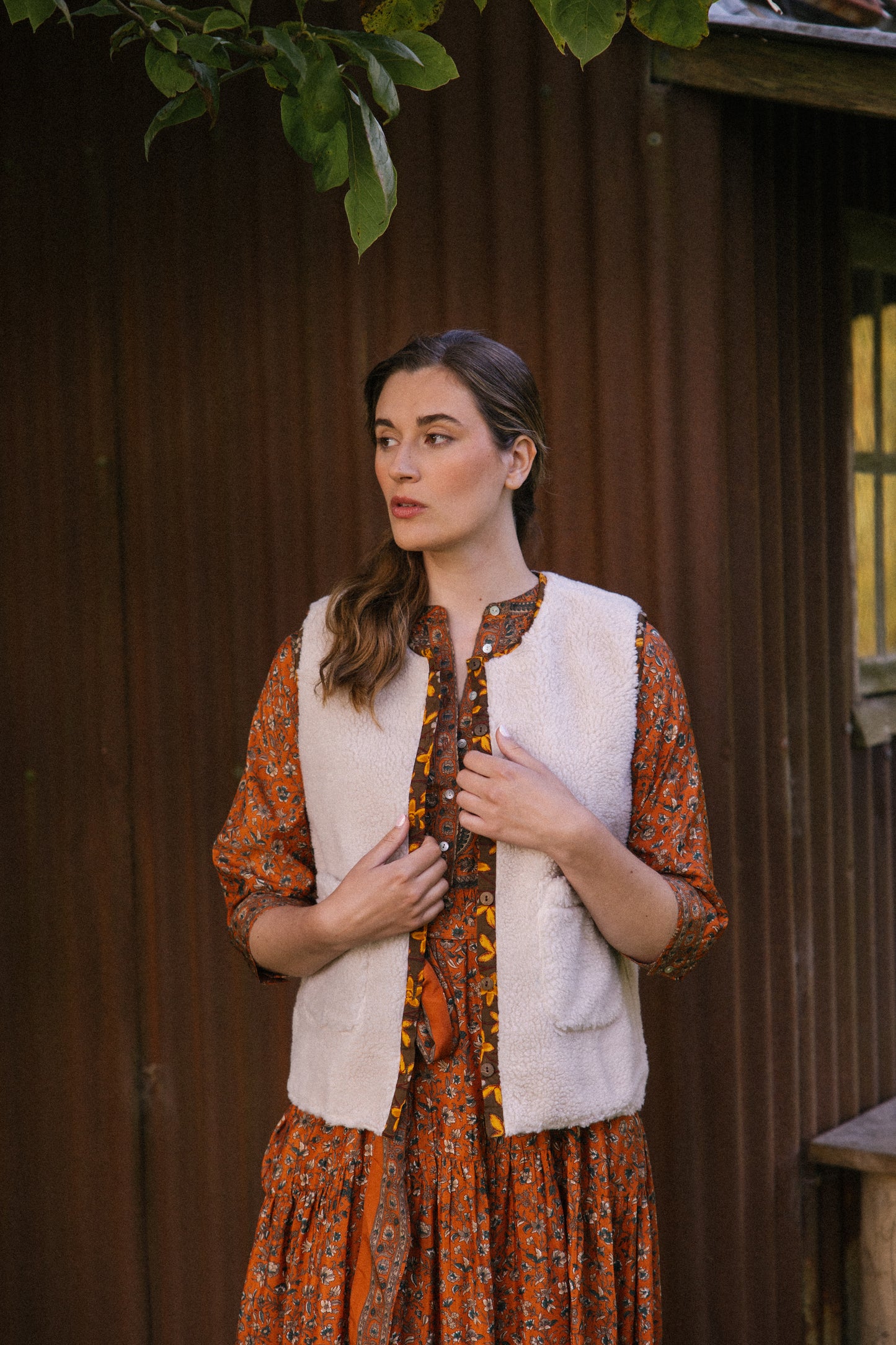 Grace Gilet - Silk 010