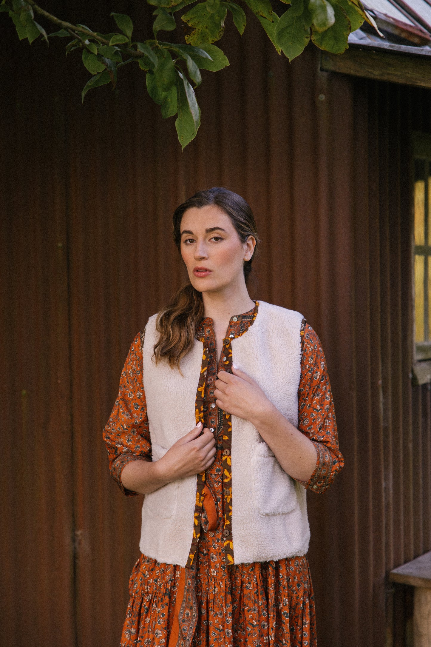 Grace Gilet - Silk 010