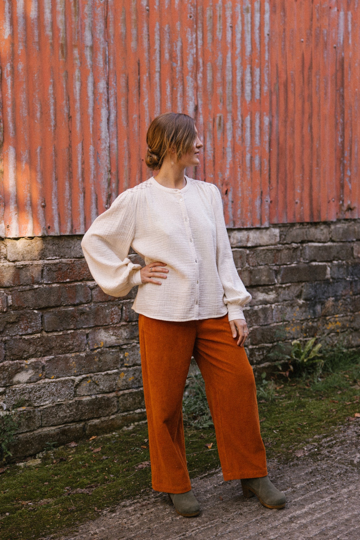 Hazel Blouse - Natural
