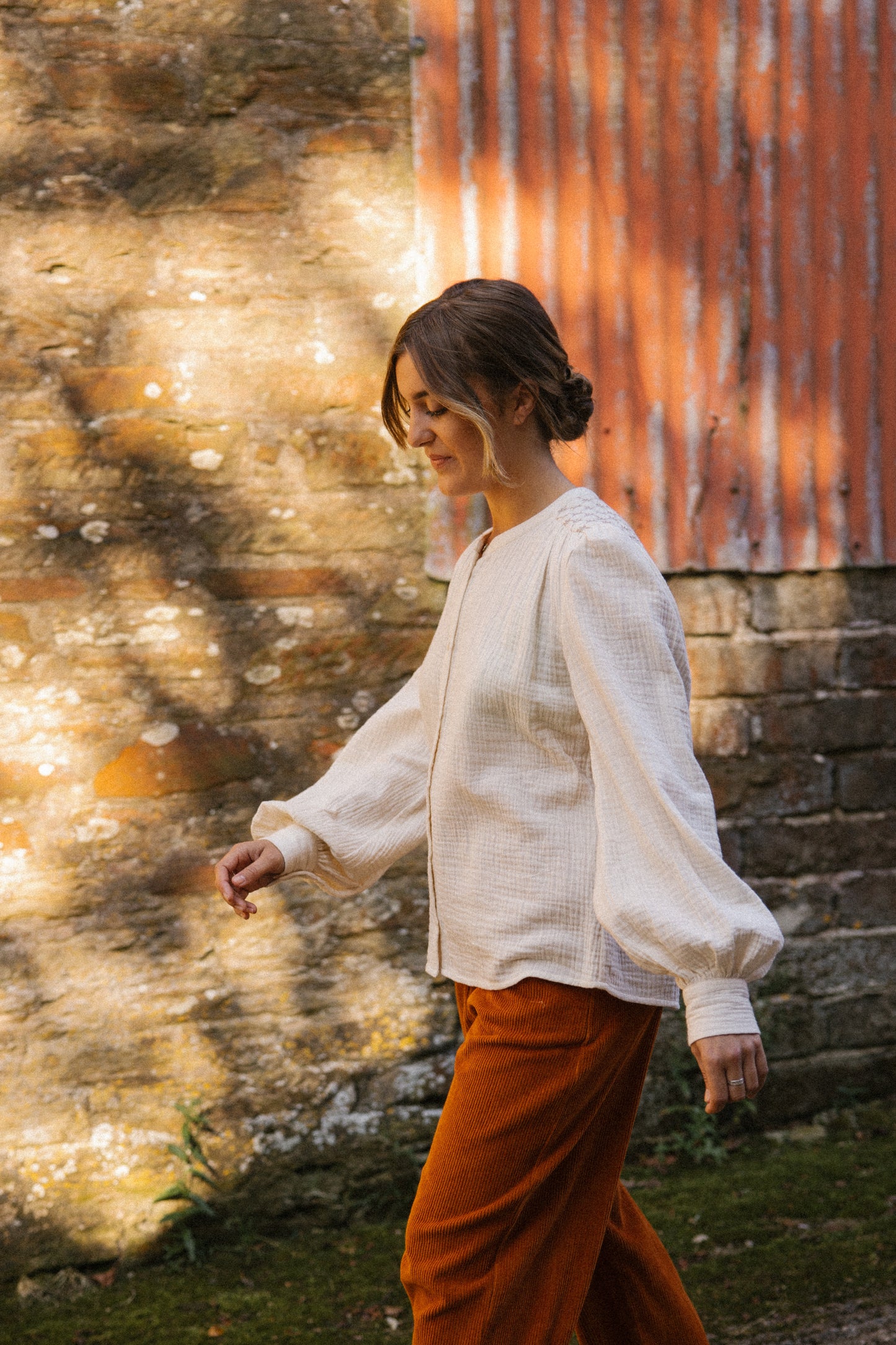 Hazel Blouse - Natural