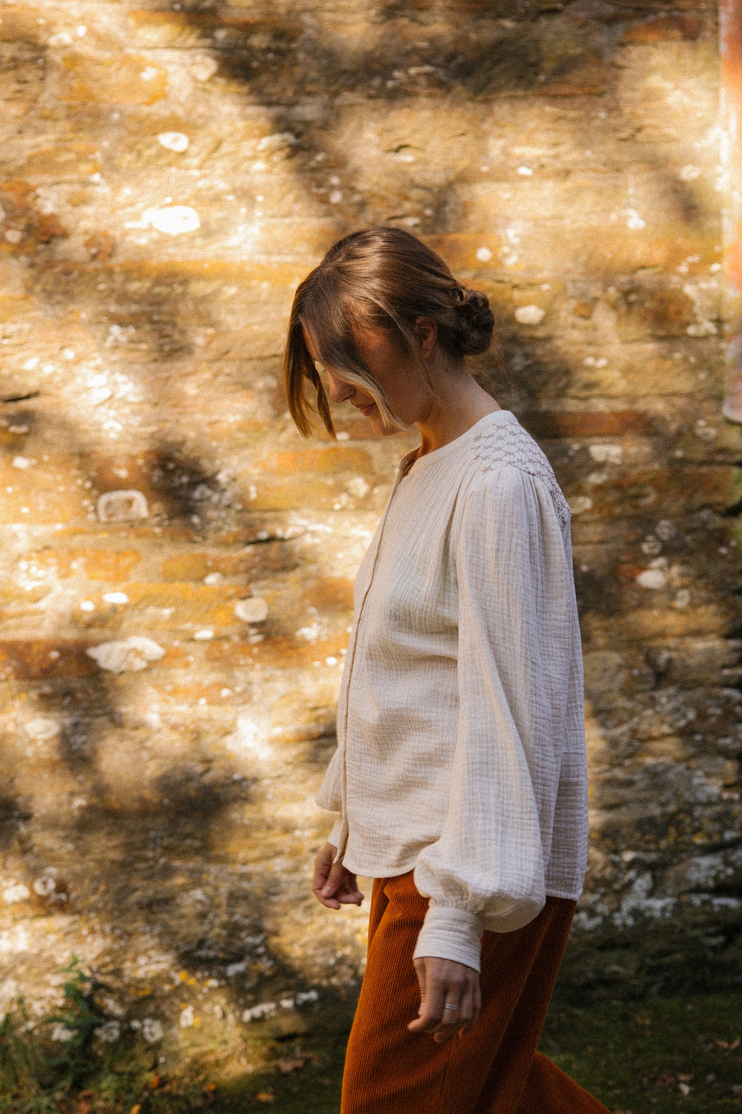 Hazel Blouse - Natural