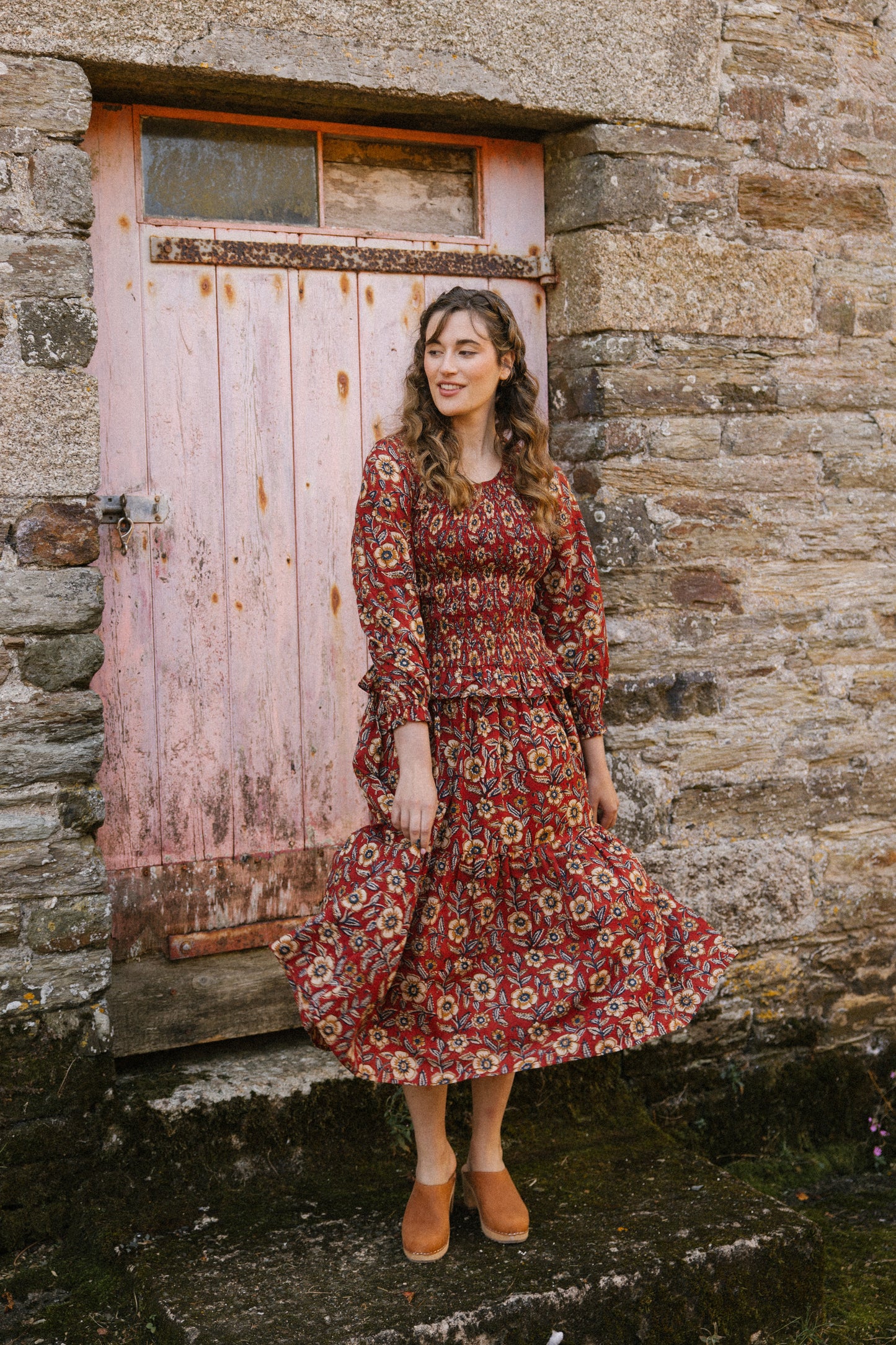 Catarina Skirt - Autumn Flower