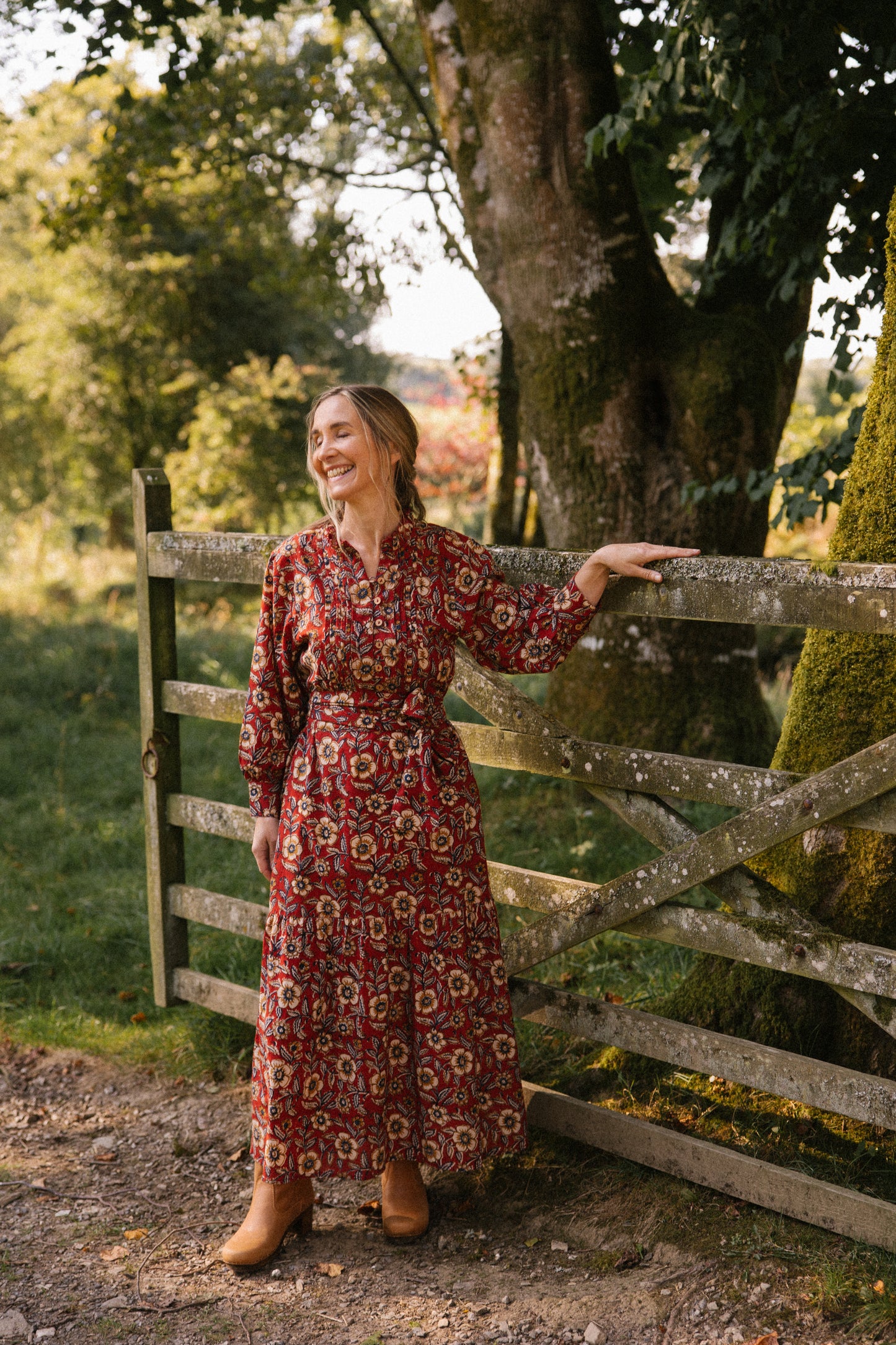 Catarina Dress - Autumn Flower
