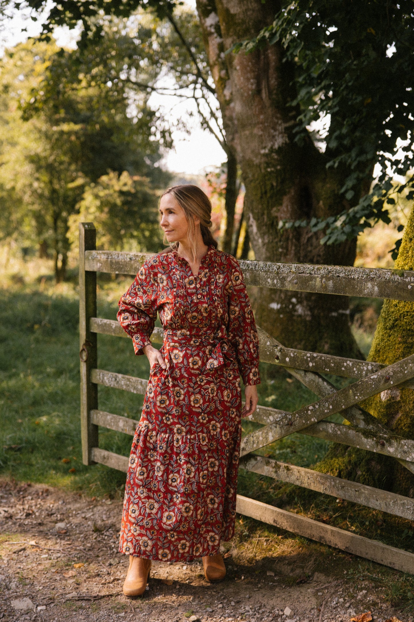 Catarina Dress - Autumn Flower