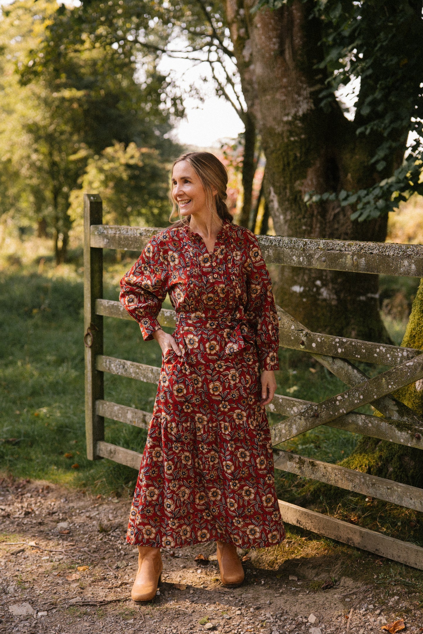 Catarina Dress - Autumn Flower