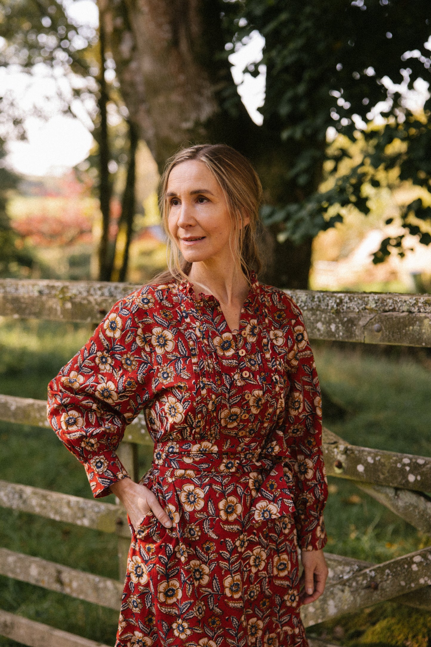 Catarina Dress - Autumn Flower