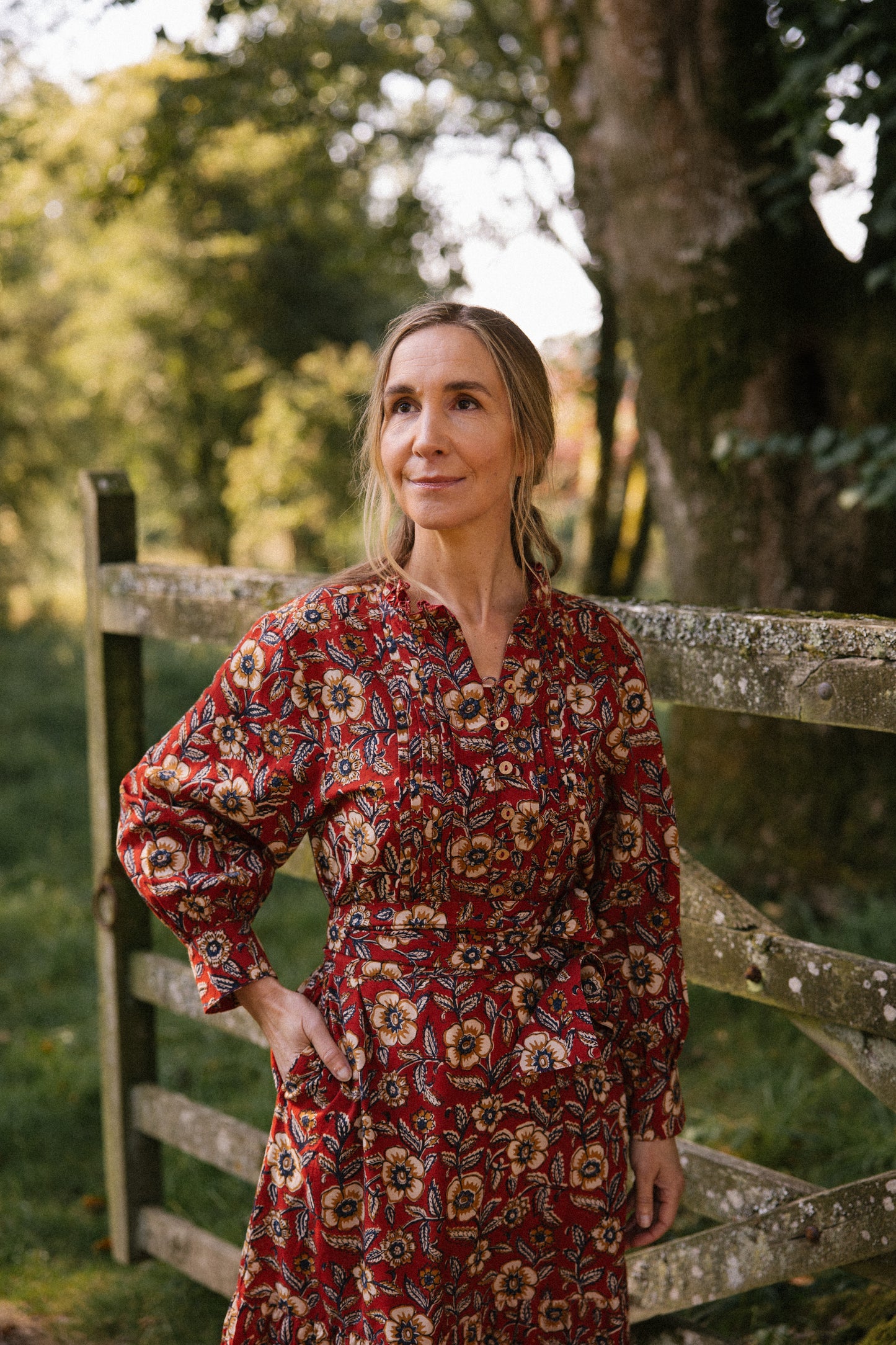 Catarina Dress - Autumn Flower