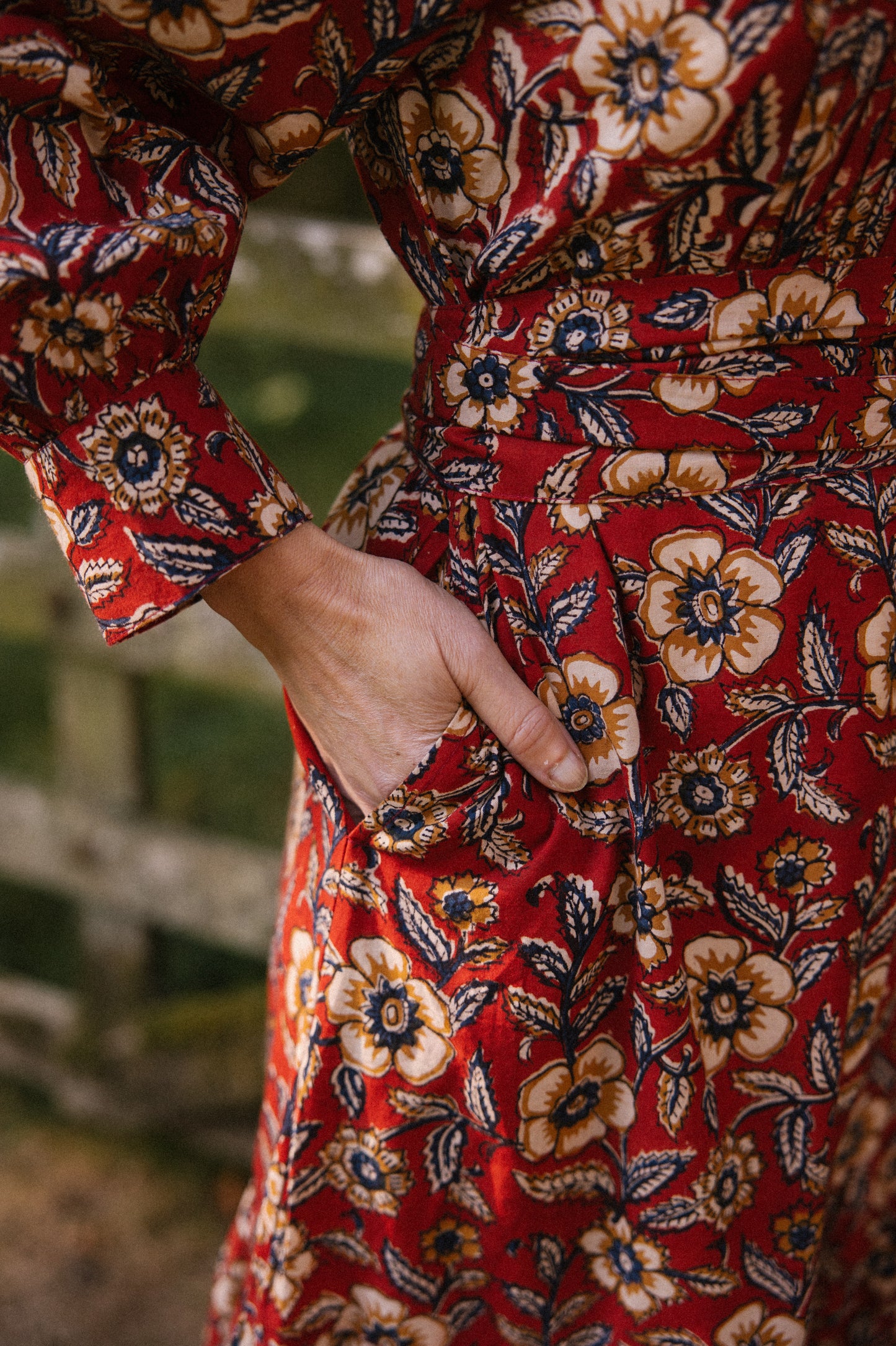 Catarina Dress - Autumn Flower