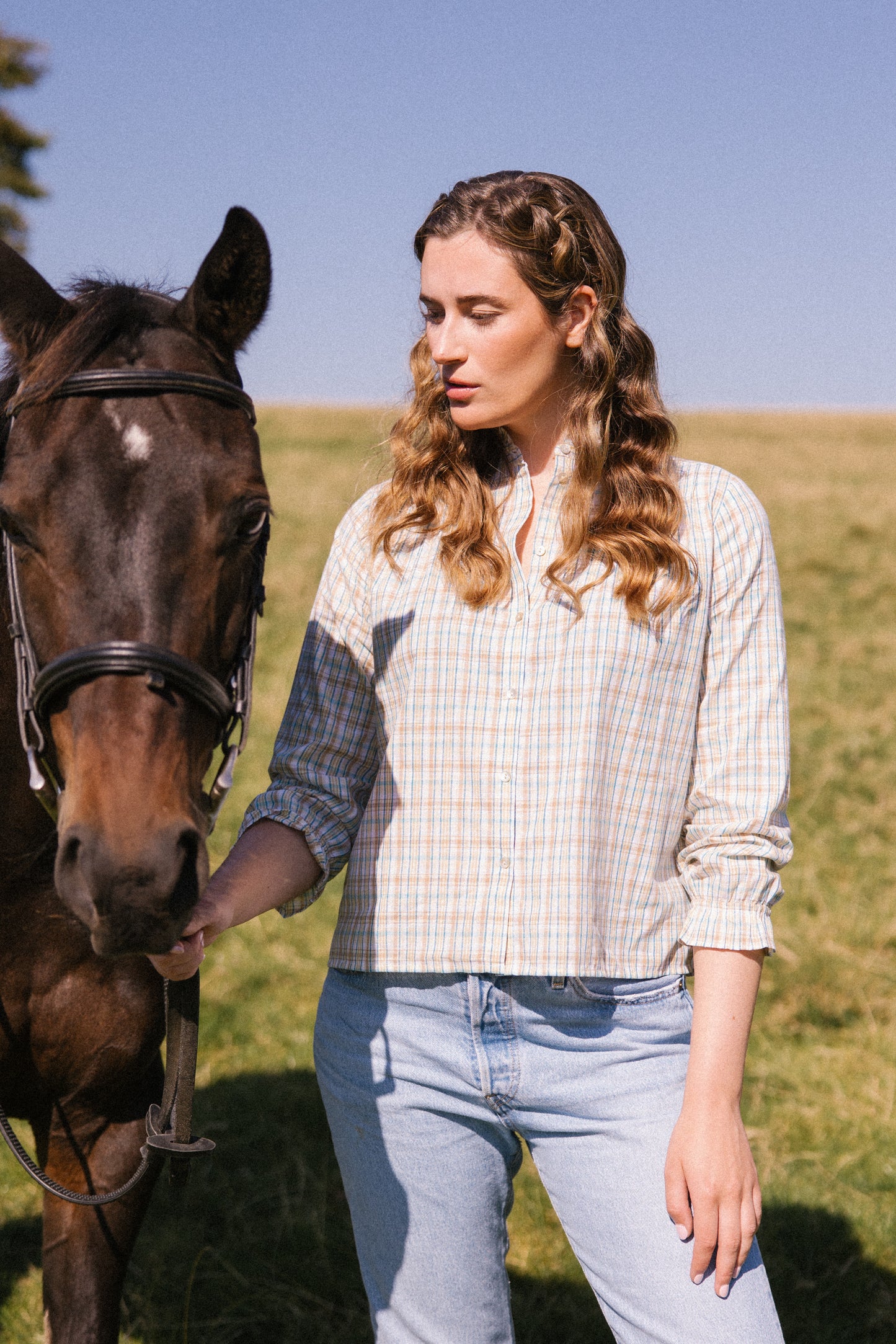 Monty Shirt - Sand Multi Check