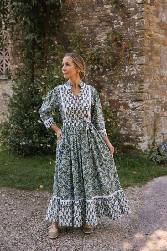 Joelyn Dress - Fiesta Green