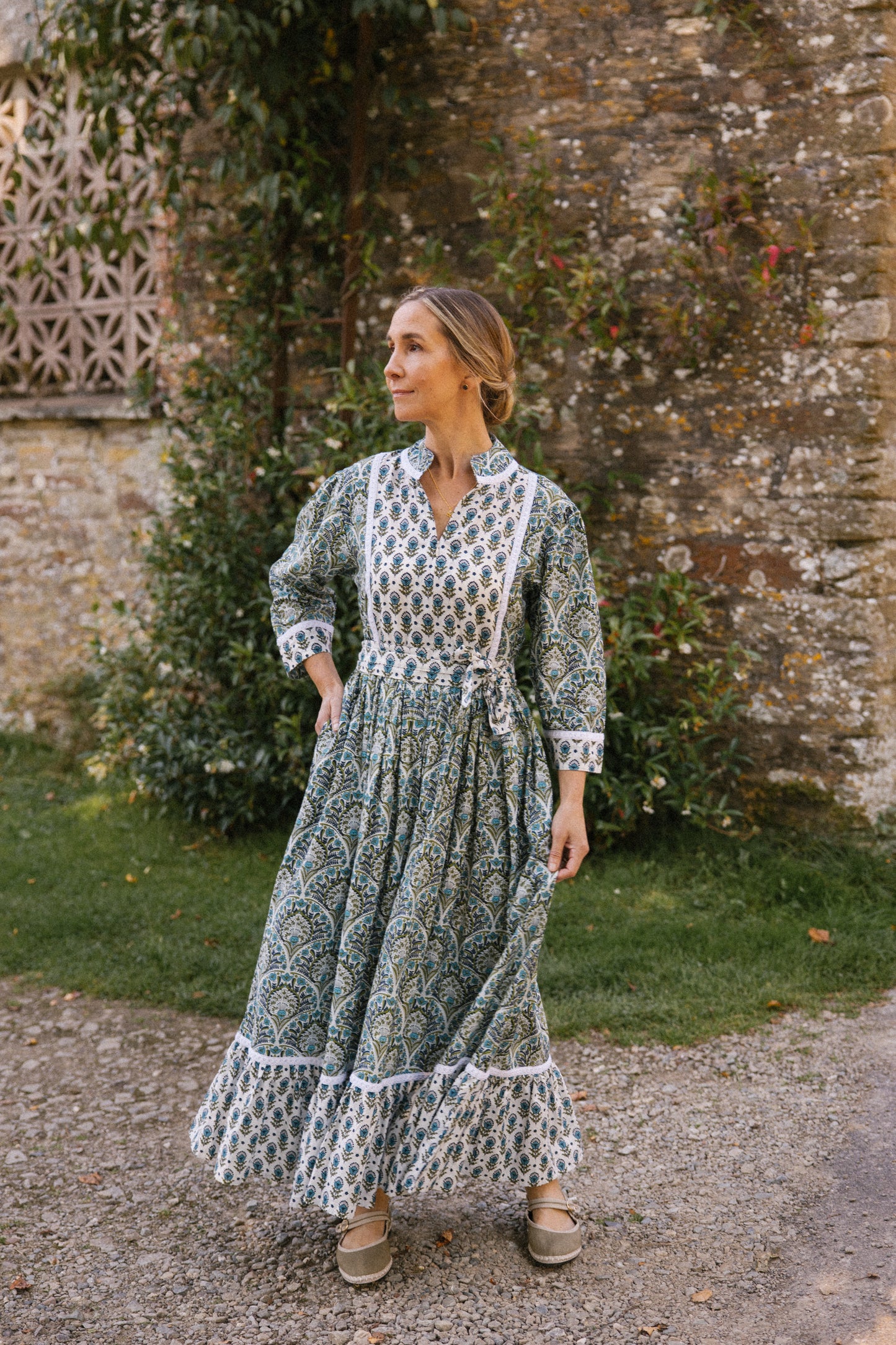 Joelyn Dress- Fiesta Green-( AVAILABLE FOR PREORDER )