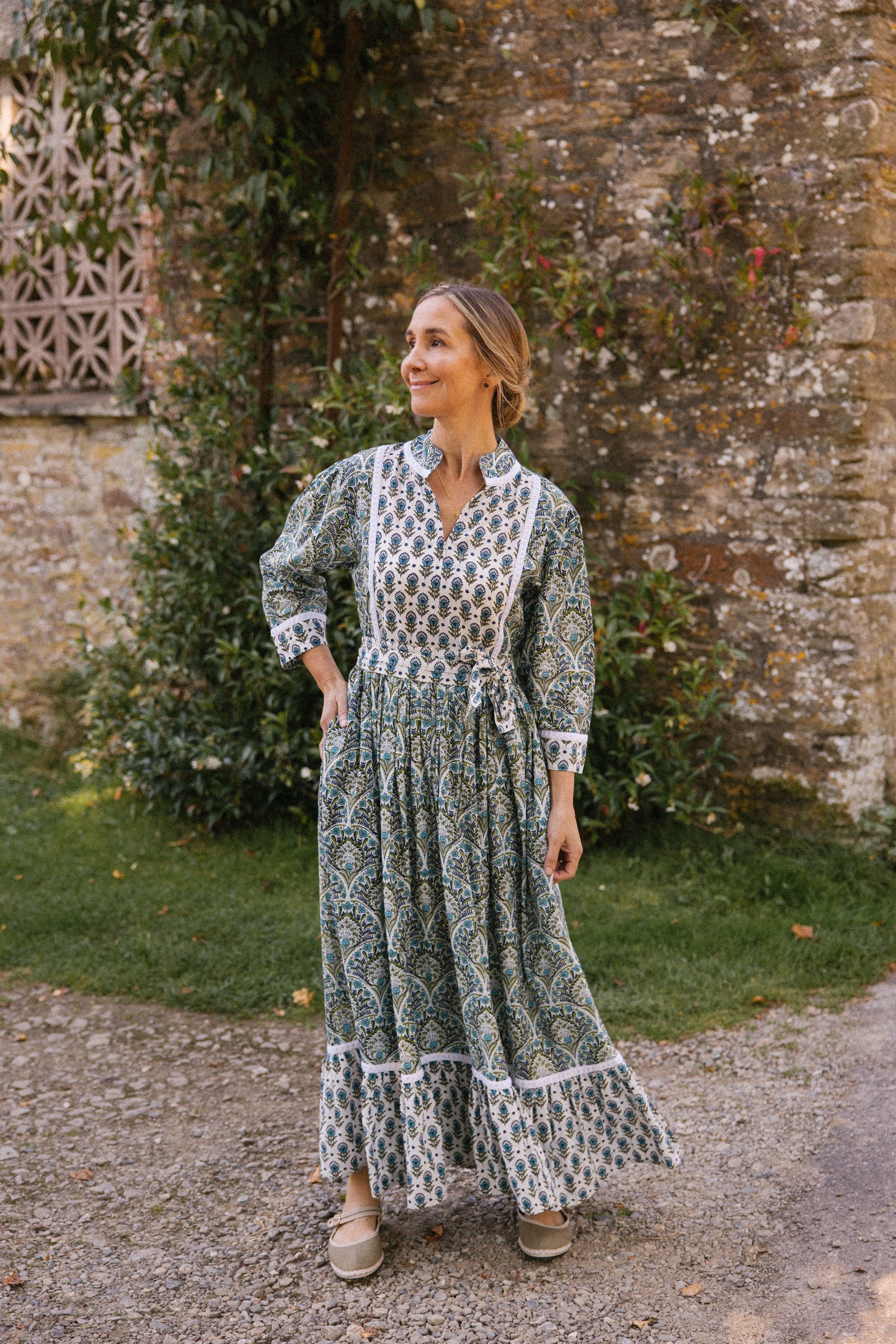 Joelyn Dress- Fiesta Green-( AVAILABLE FOR PREORDER )
