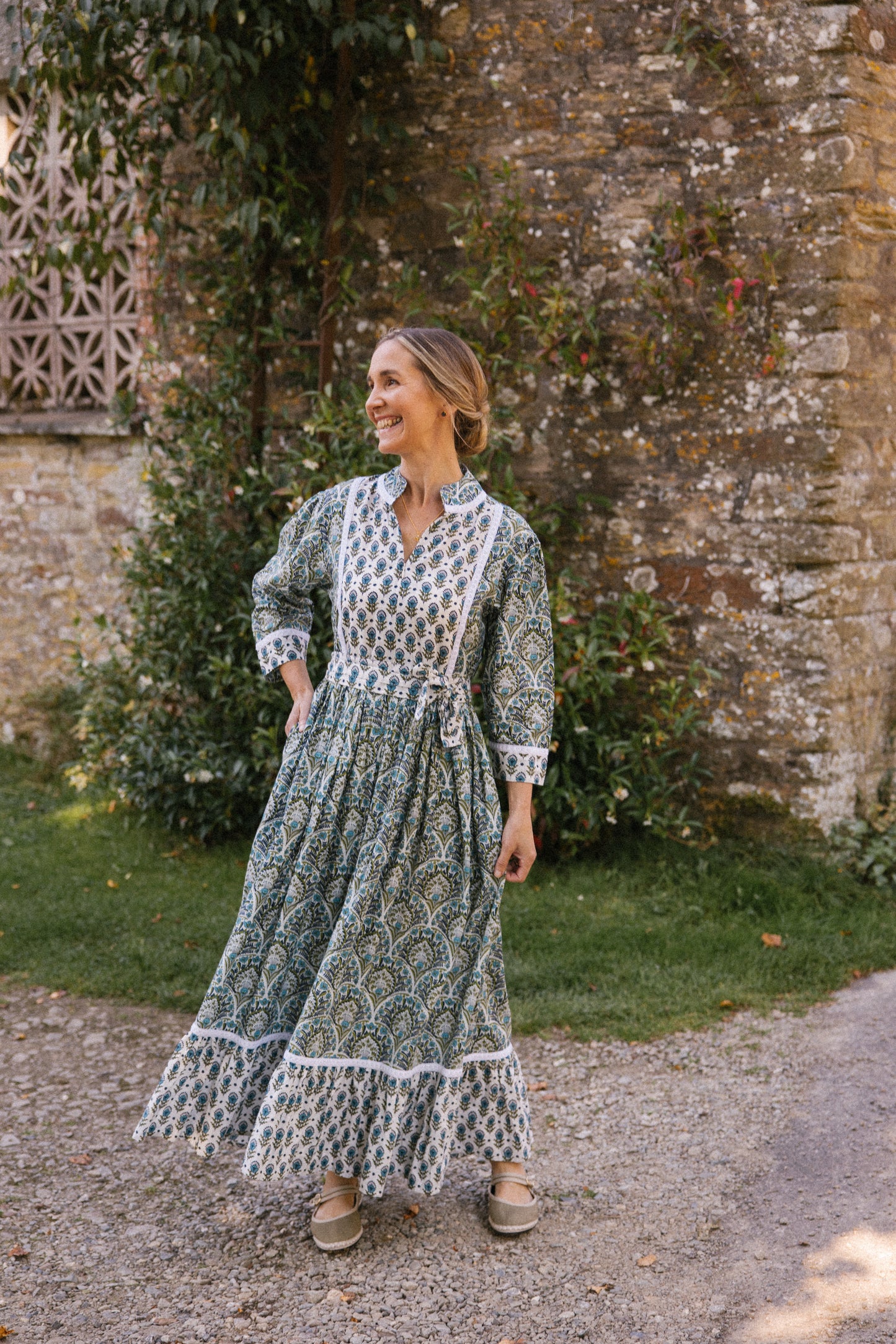 Joelyn Dress- Fiesta Green-( AVAILABLE FOR PREORDER )