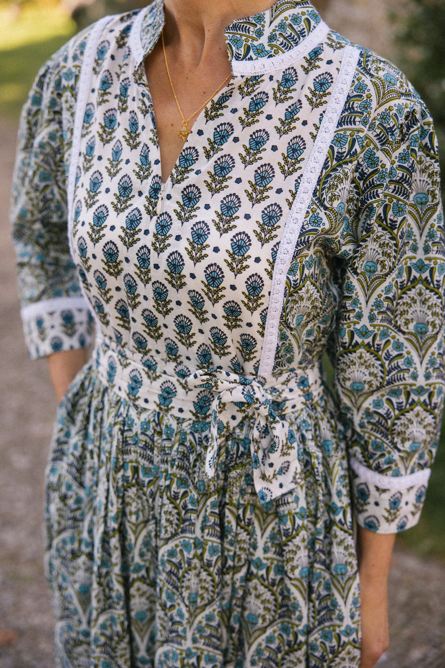 Joelyn Dress- Fiesta Green-( AVAILABLE FOR PREORDER )
