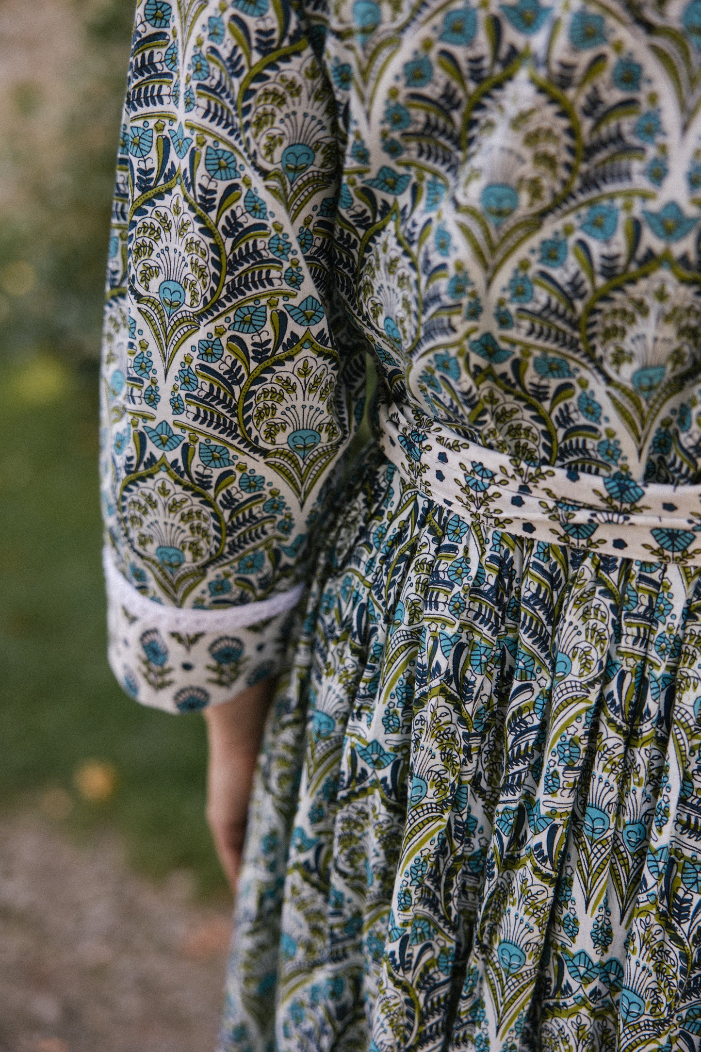 Joelyn Dress- Fiesta Green-( AVAILABLE FOR PREORDER )