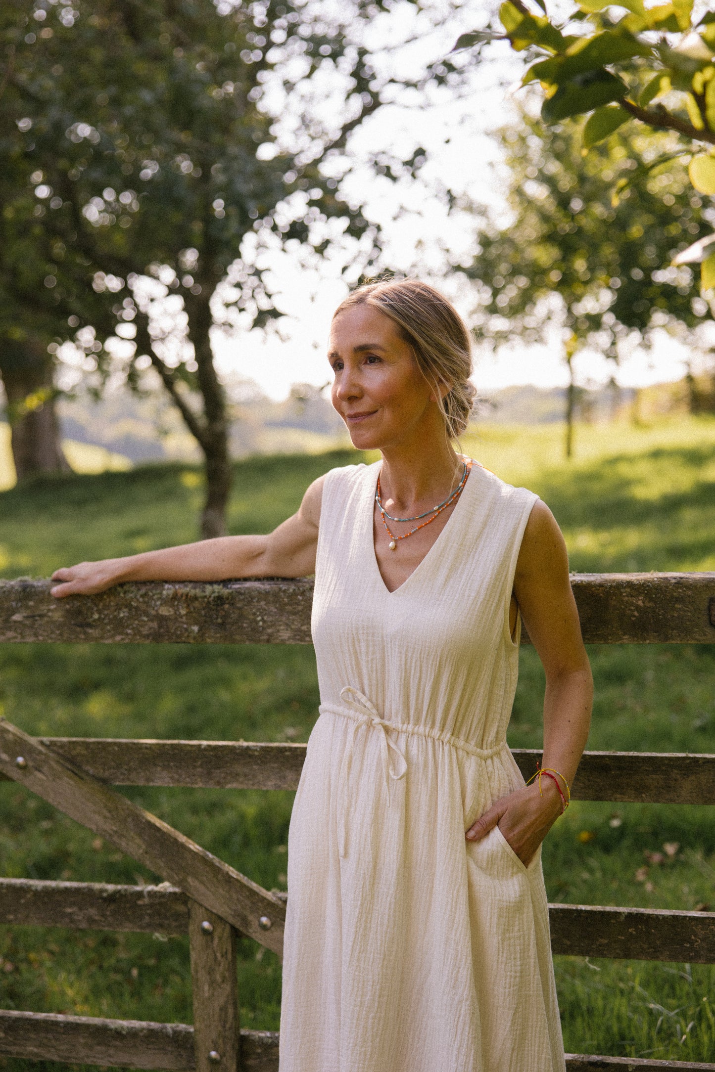 Rosie Dress - Natural