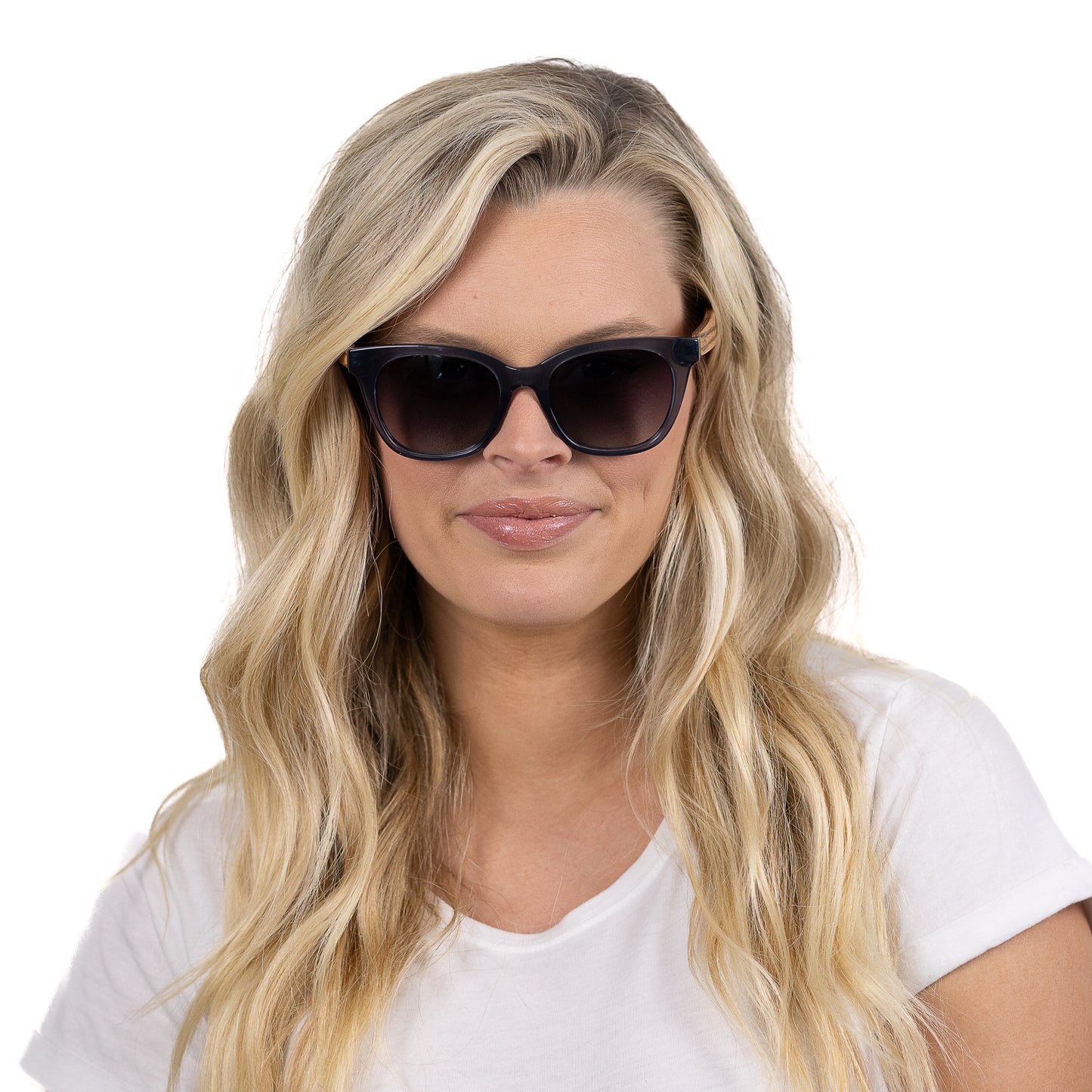 Lila Grace Midnight Blue Sunglasses