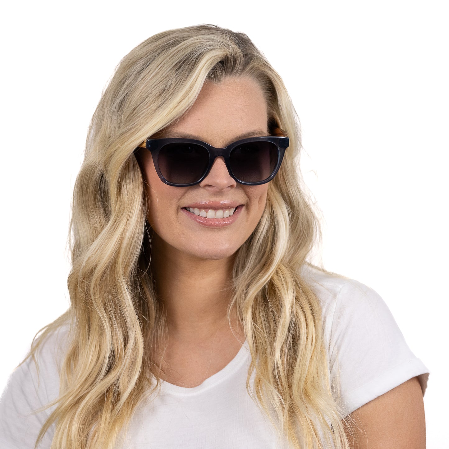 Lila Grace Midnight Blue Sunglasses