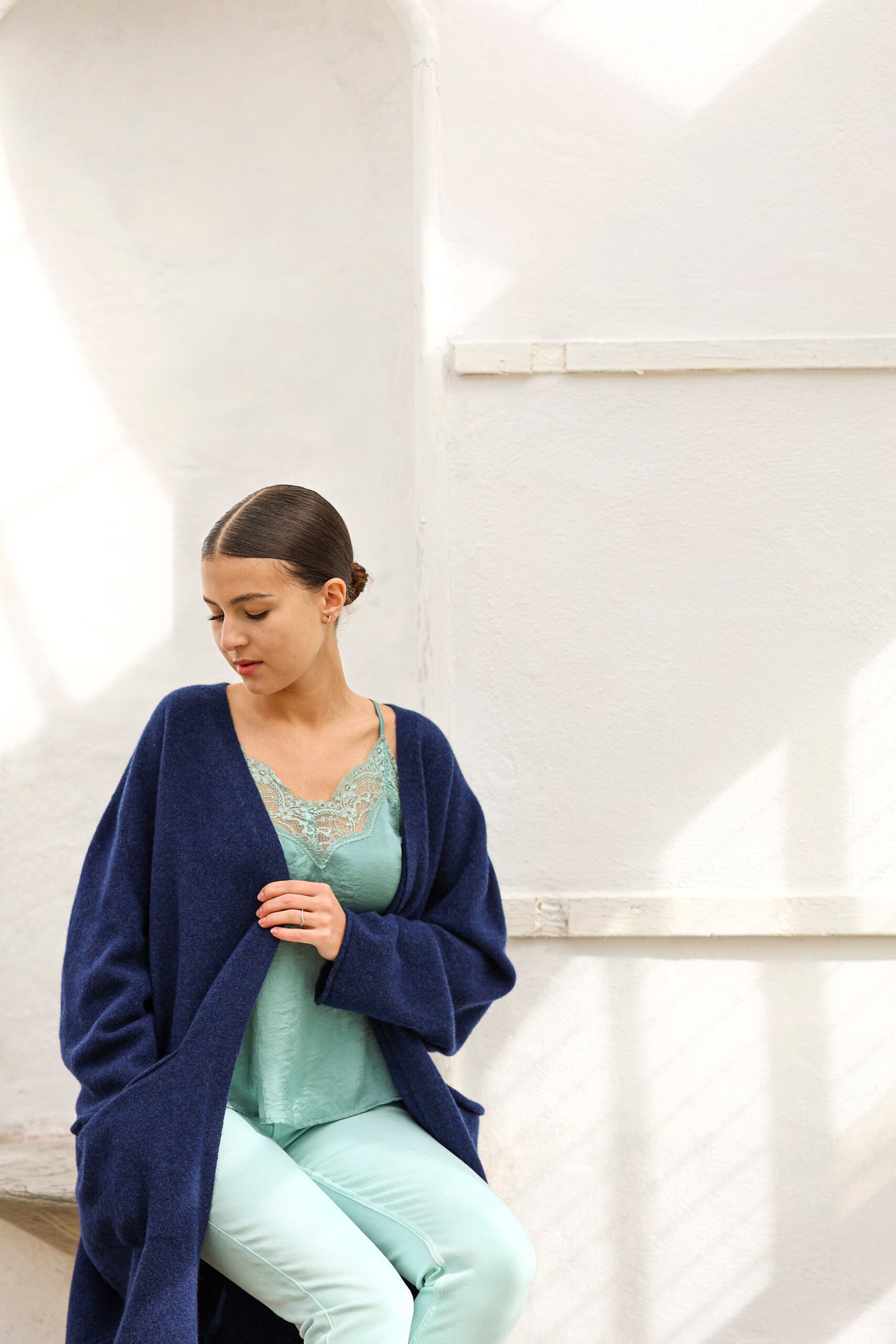 Corry Long Cardigan - Regatta