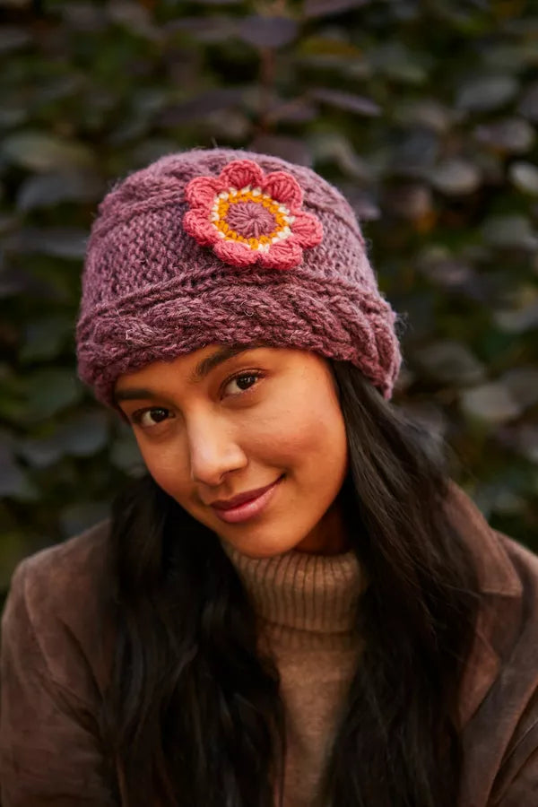Sorrento Beanie Plum