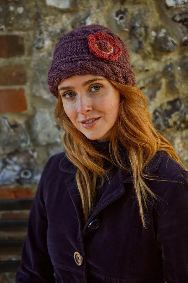 Sorrento Beanie Plum
