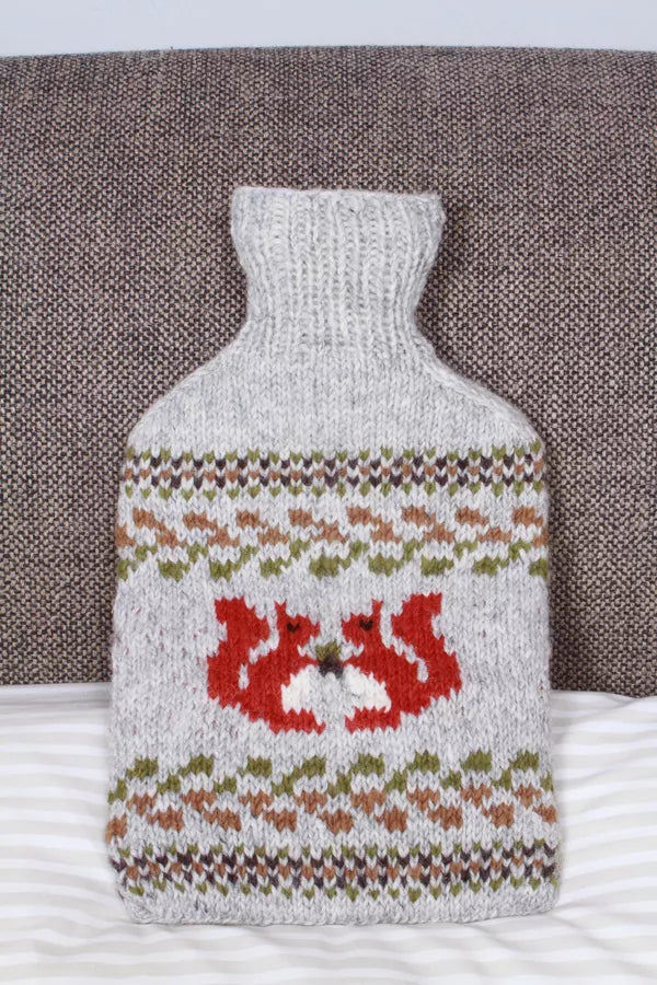 Squirrel Hot Water Bottle