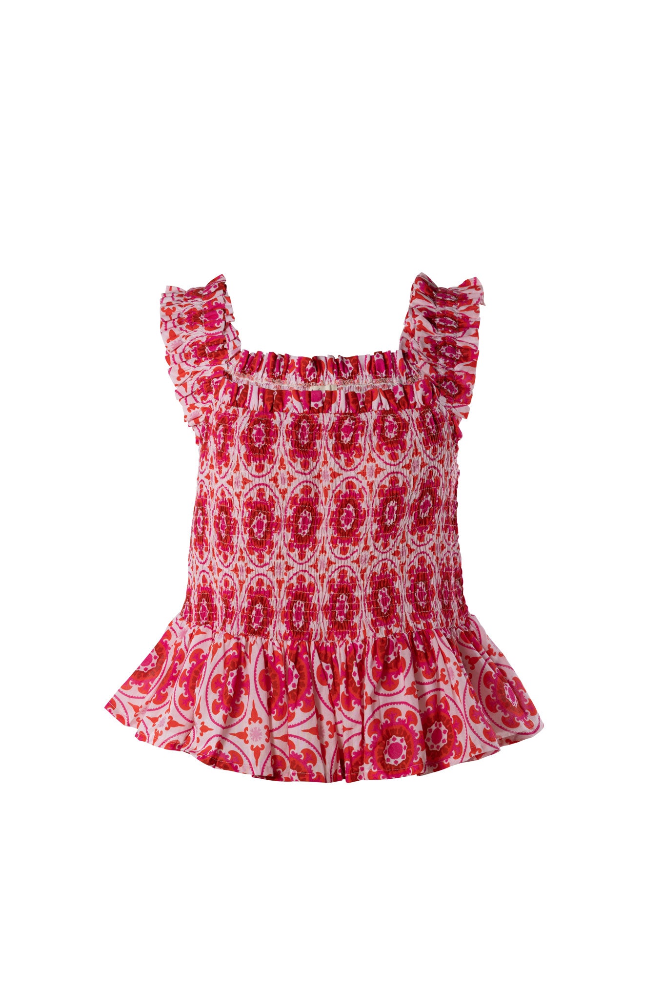 Nixie Smock Camisole in Pink (co-ords)