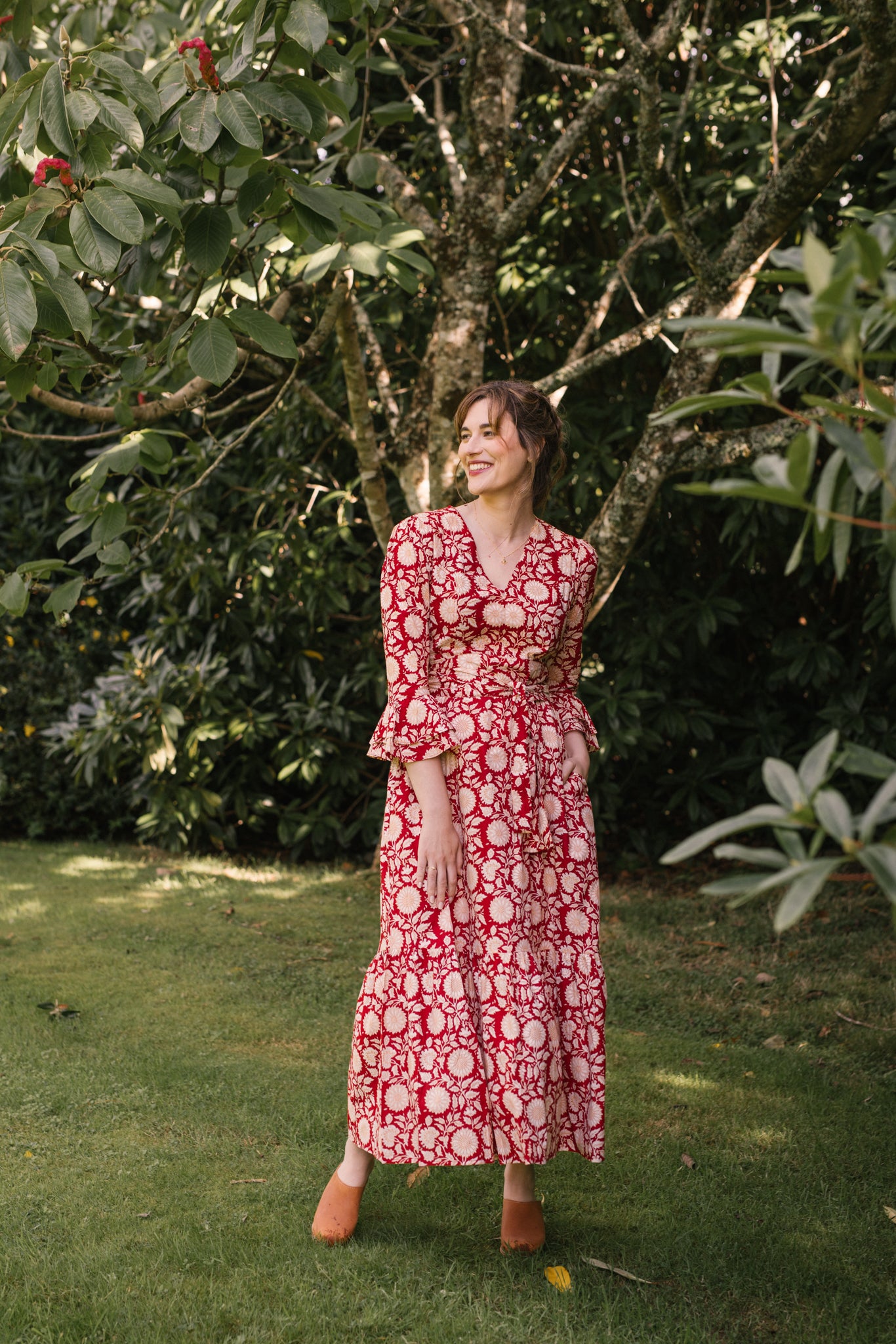 Frida Dress in Red