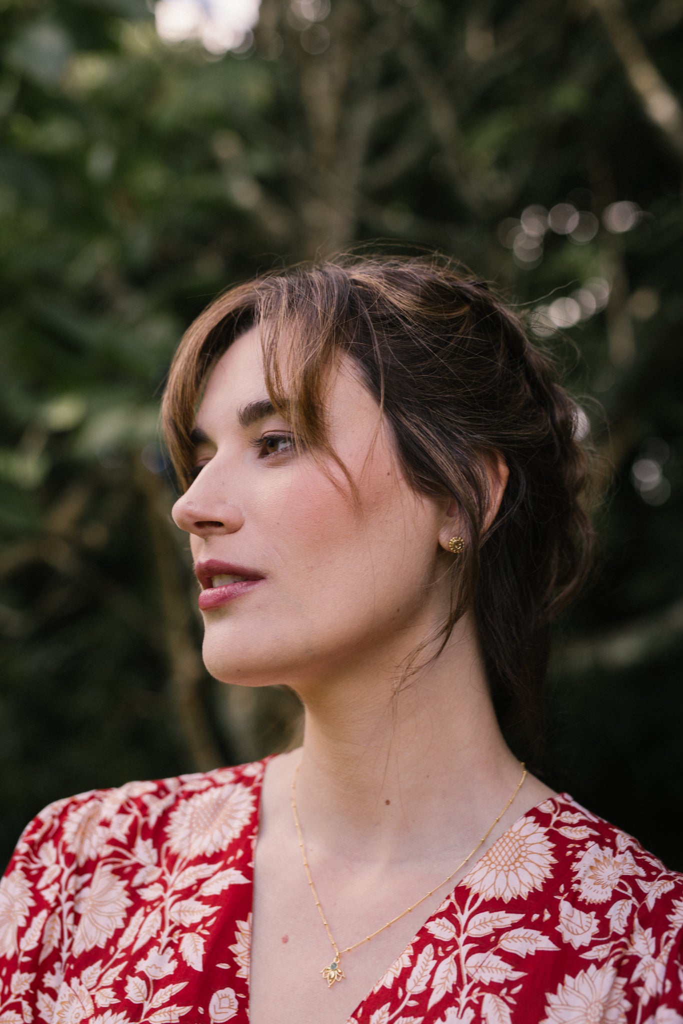 Frida Dress in Red