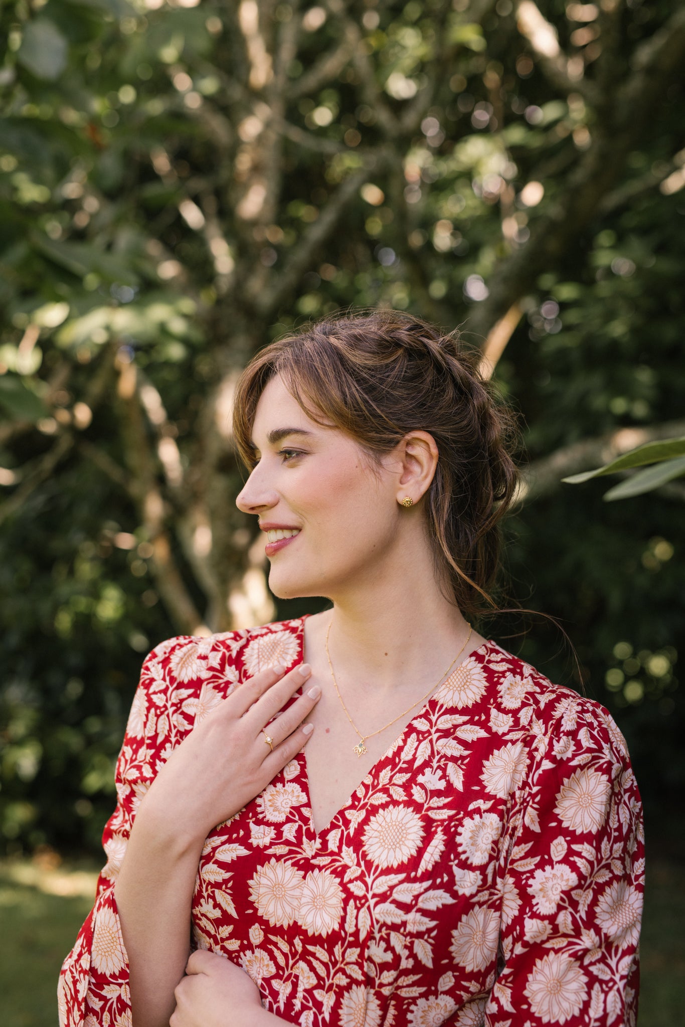 Frida Dress in Red