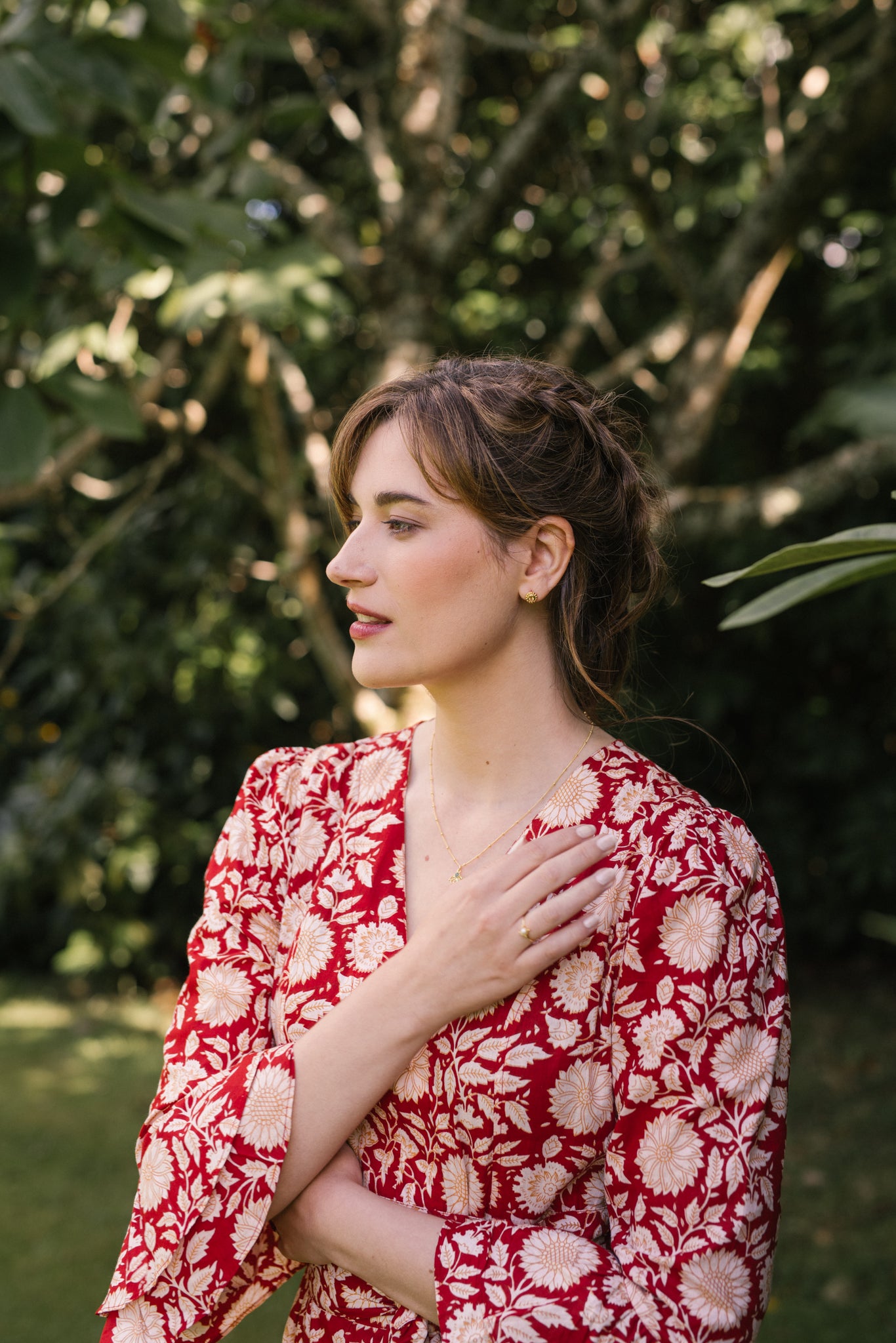 Frida Dress in Red