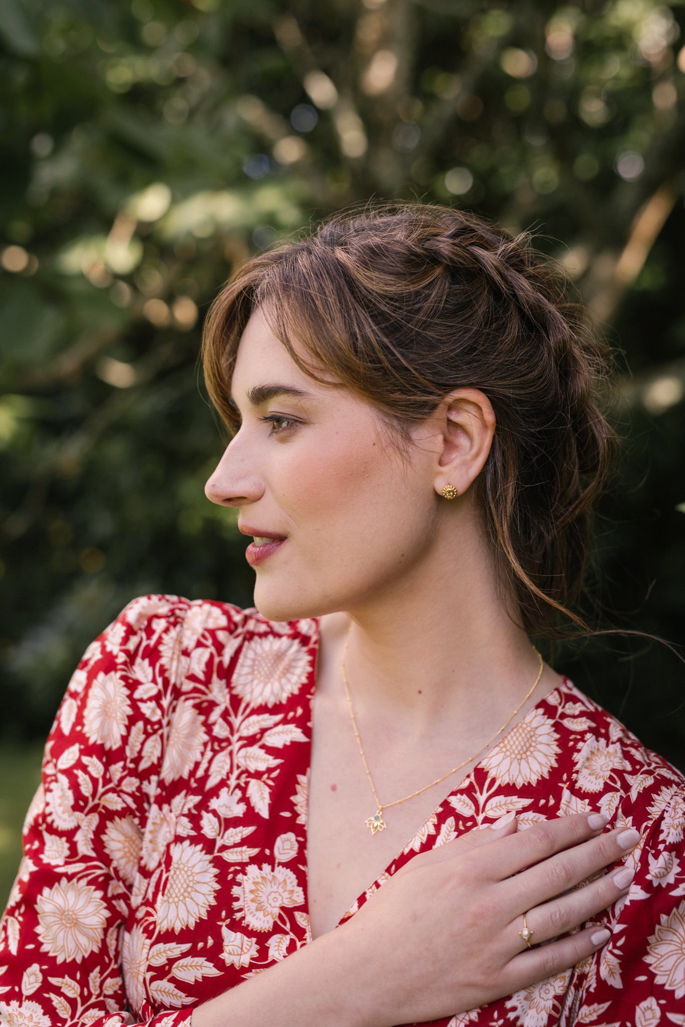 Frida Dress in Red