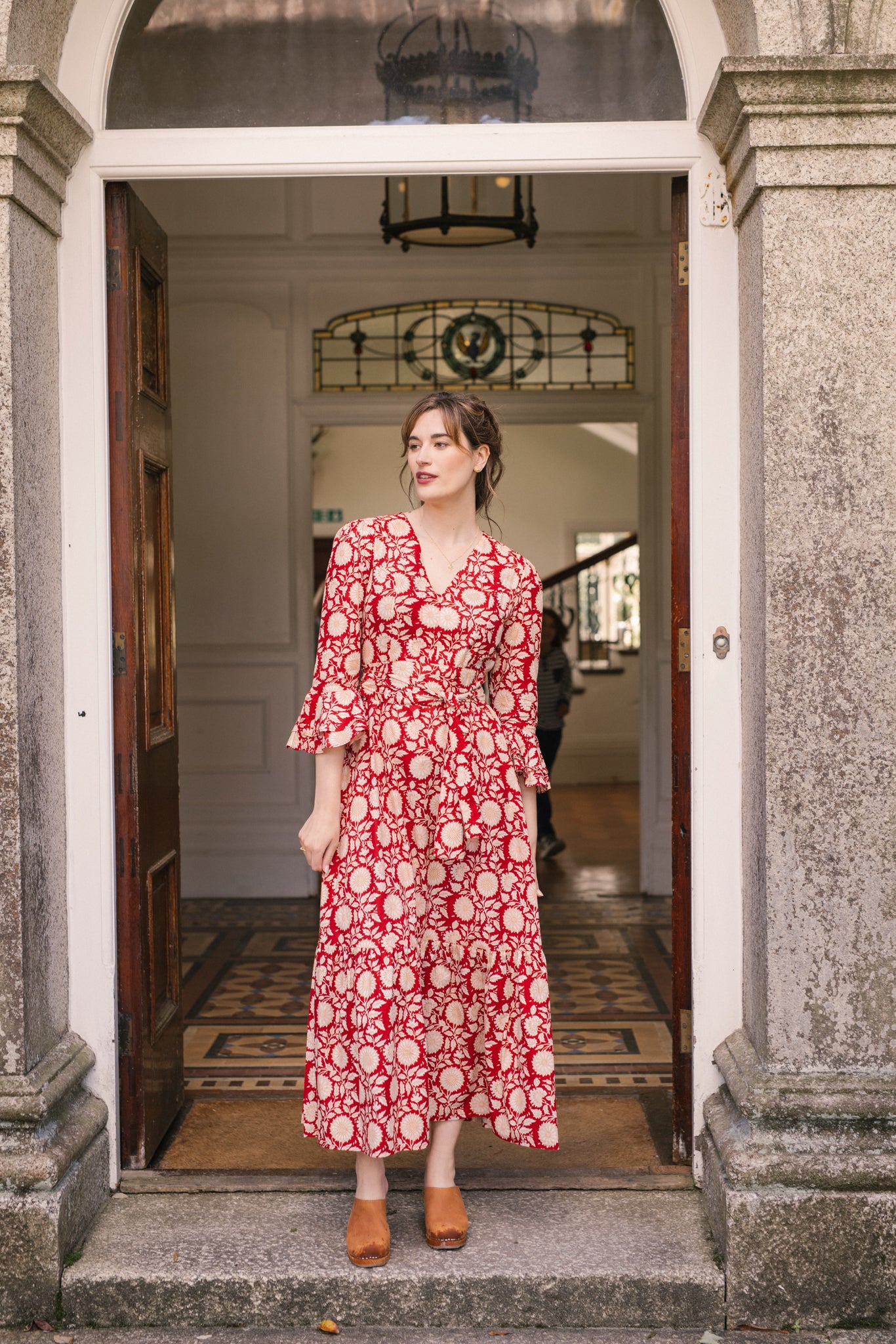Frida Dress in Red