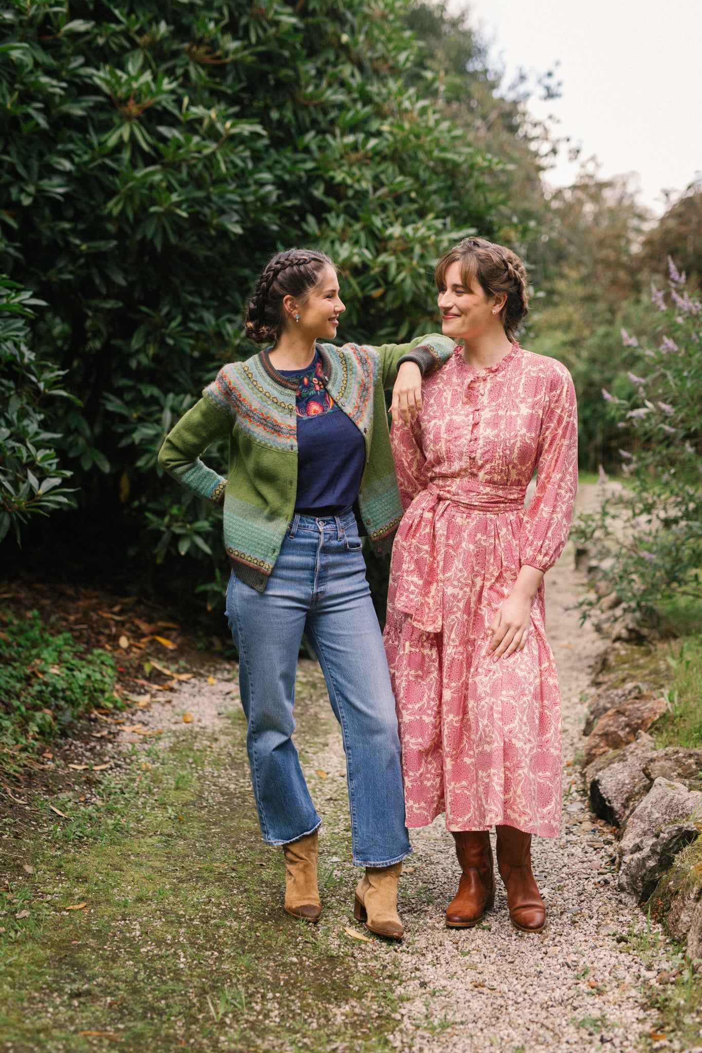 Alpine Cardigan in Moss