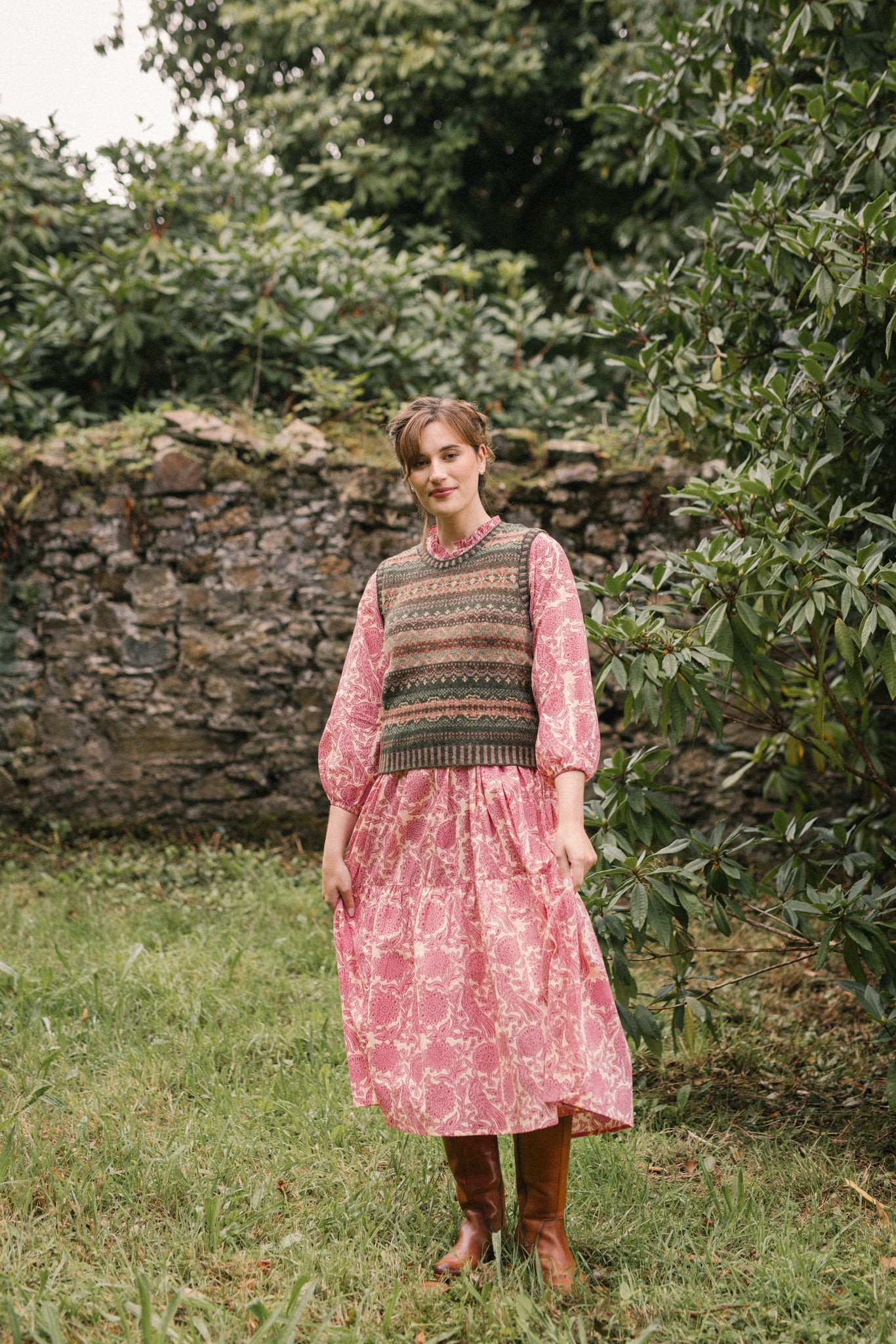 Westray Vest in Spangle