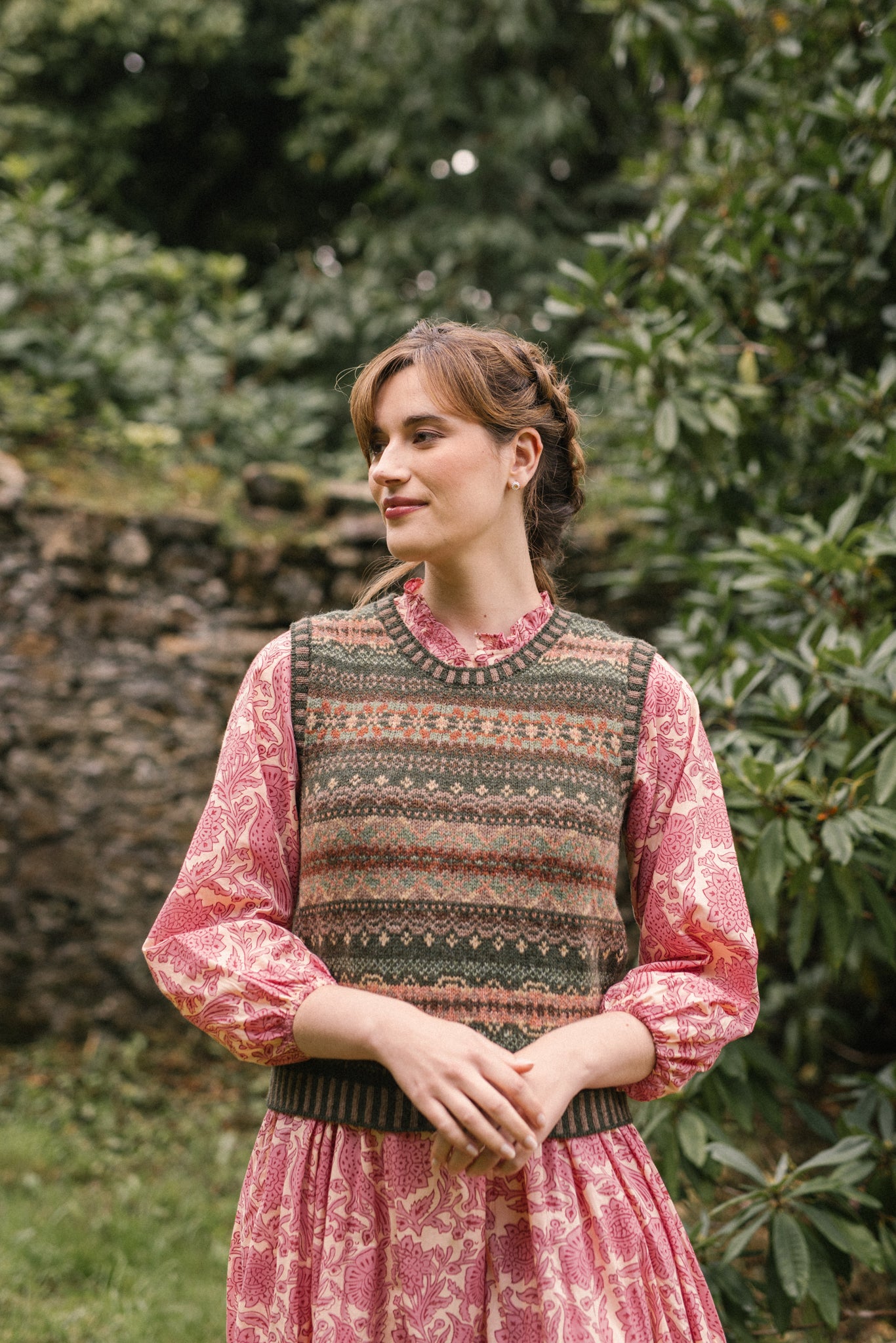 Westray Vest in Spangle