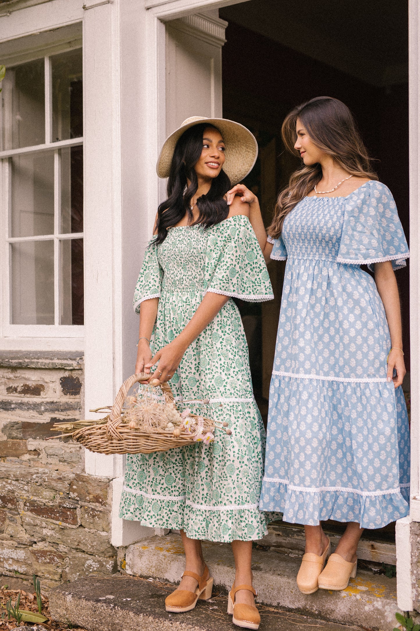 Mona Dress - Blue