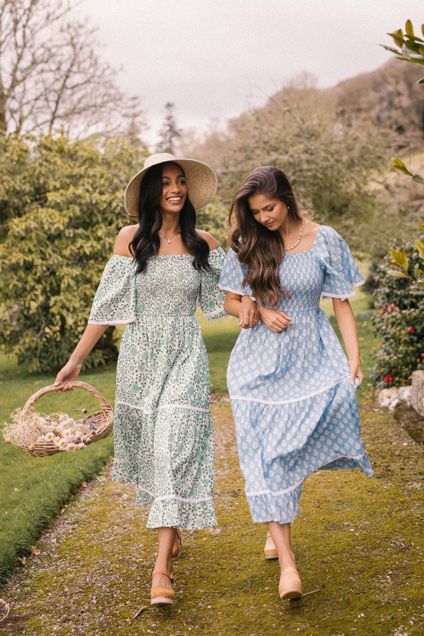 Mona Dress - Petala Green