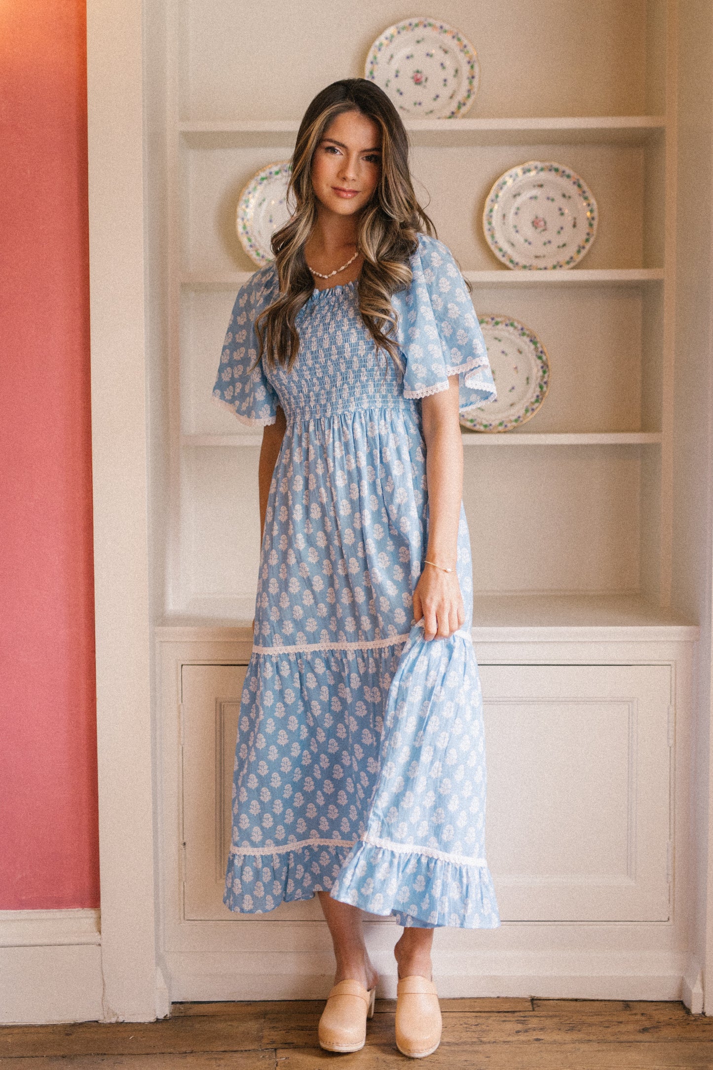 Mona Dress - Blue