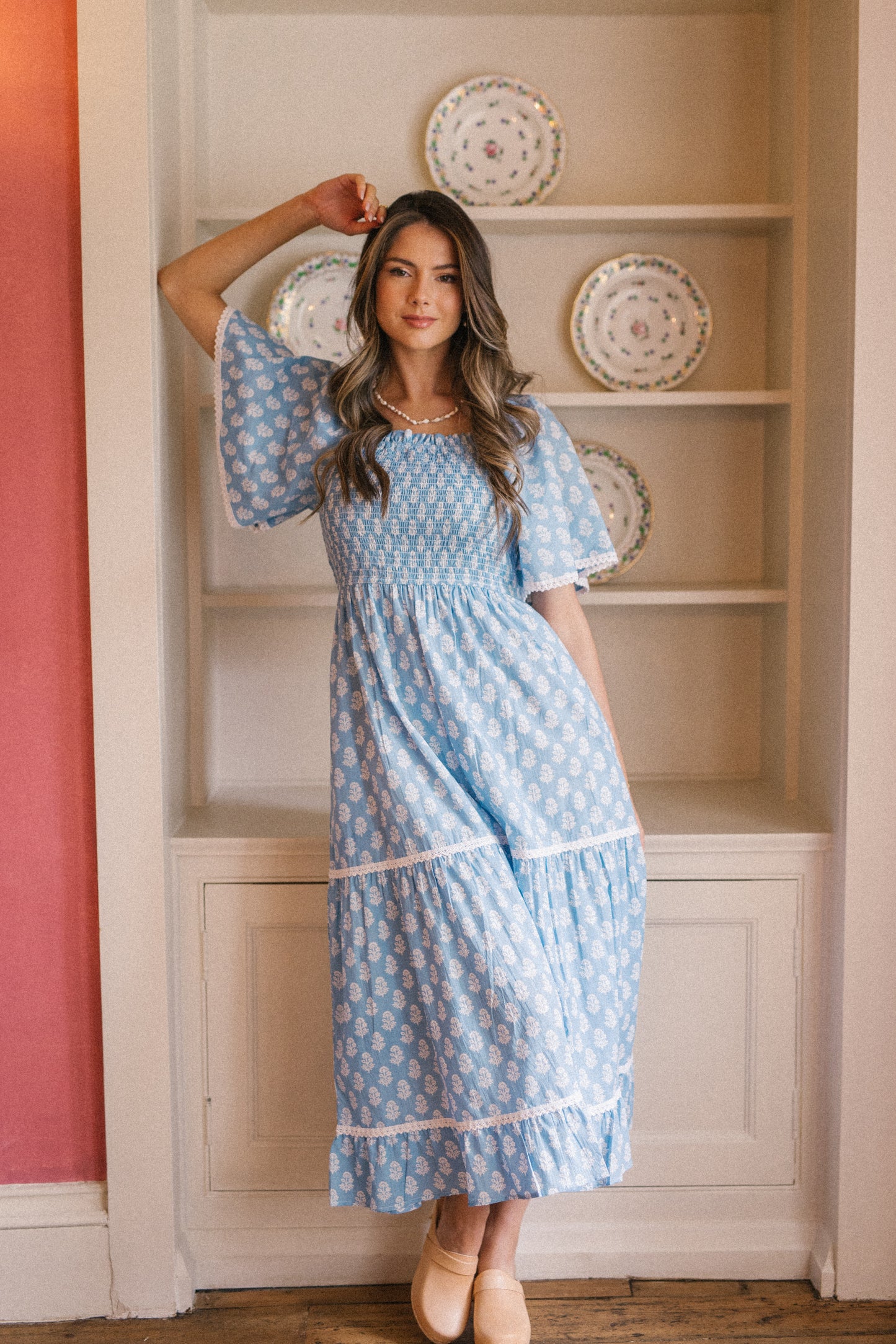 Mona Lisa Dress - Blue