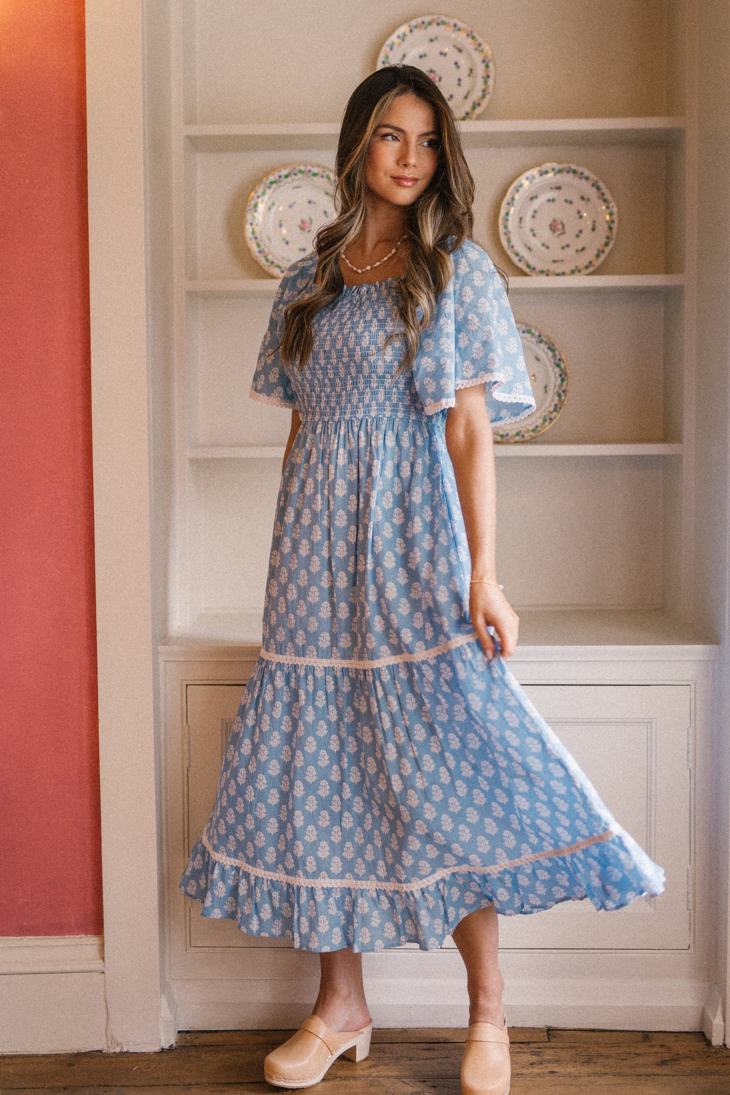 Mona Lisa Dress - Blue