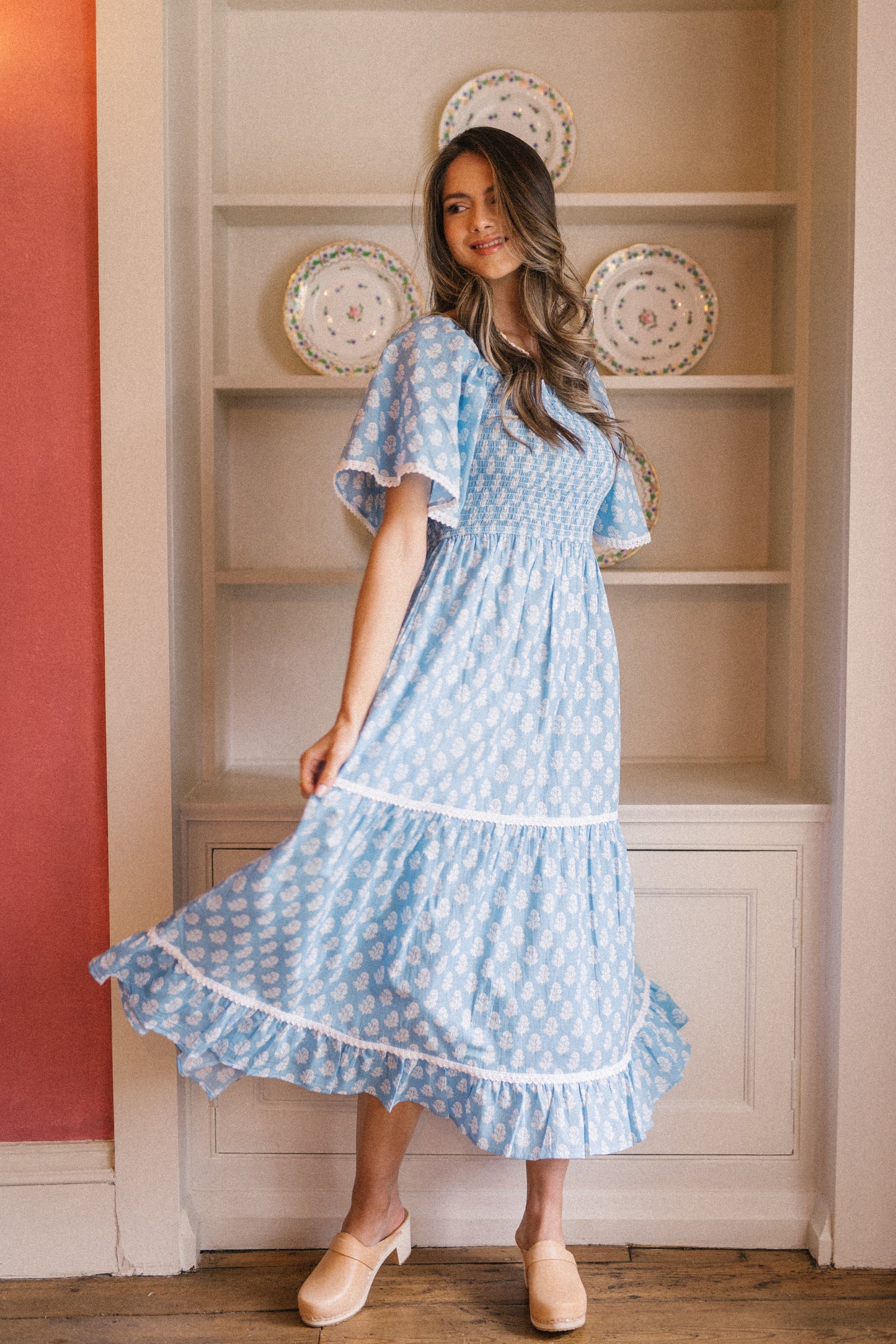 Mona Lisa Dress - Blue