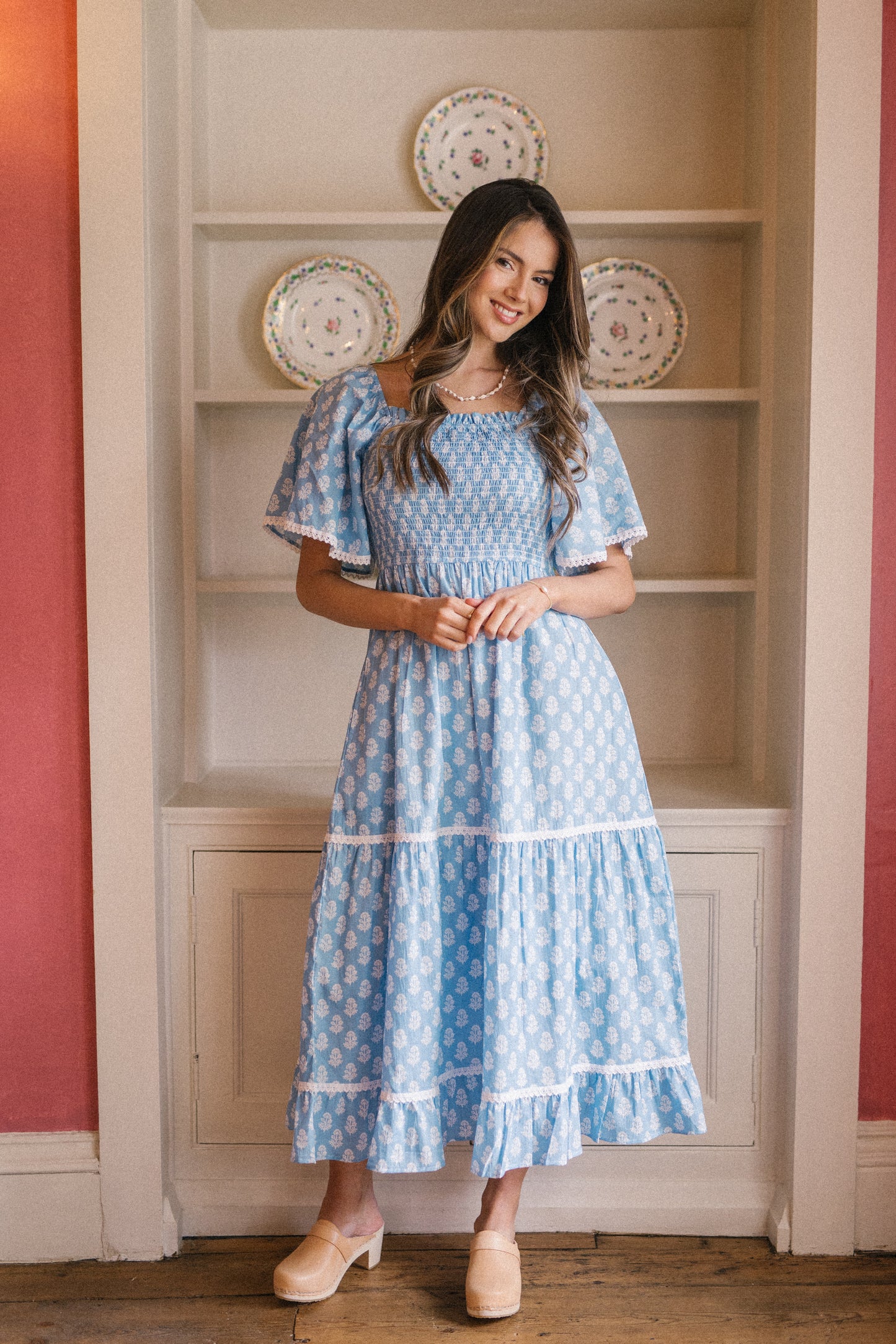 Mona Dress - Blue