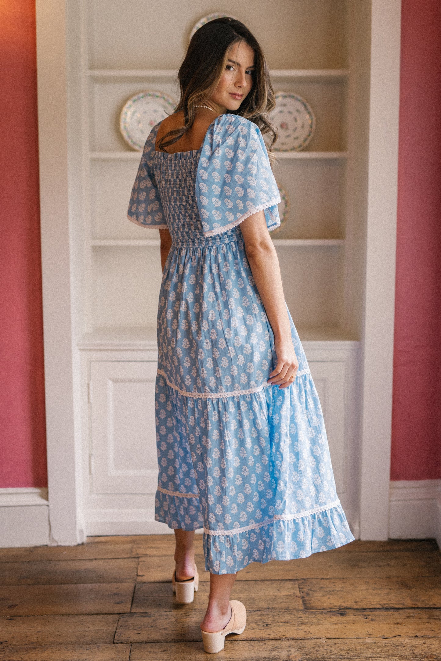 Mona Dress - Blue