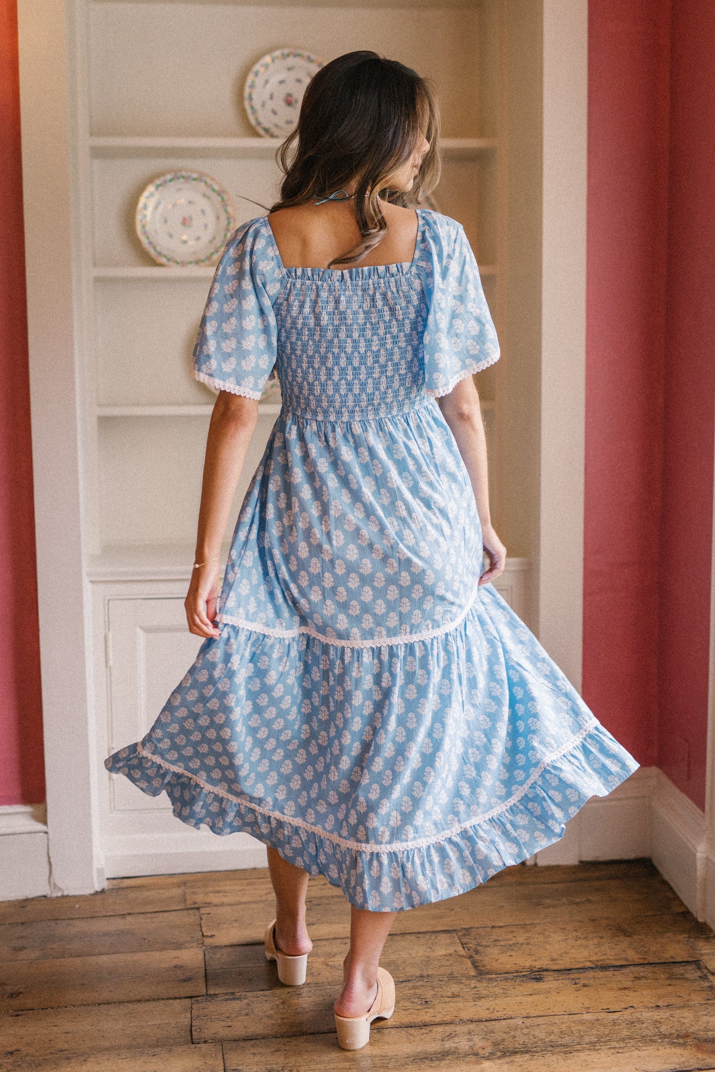 Mona Dress - Blue