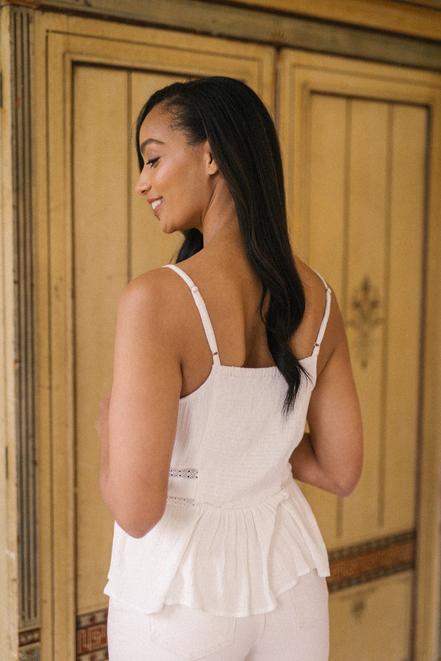 Bianca Embroidered Camisole