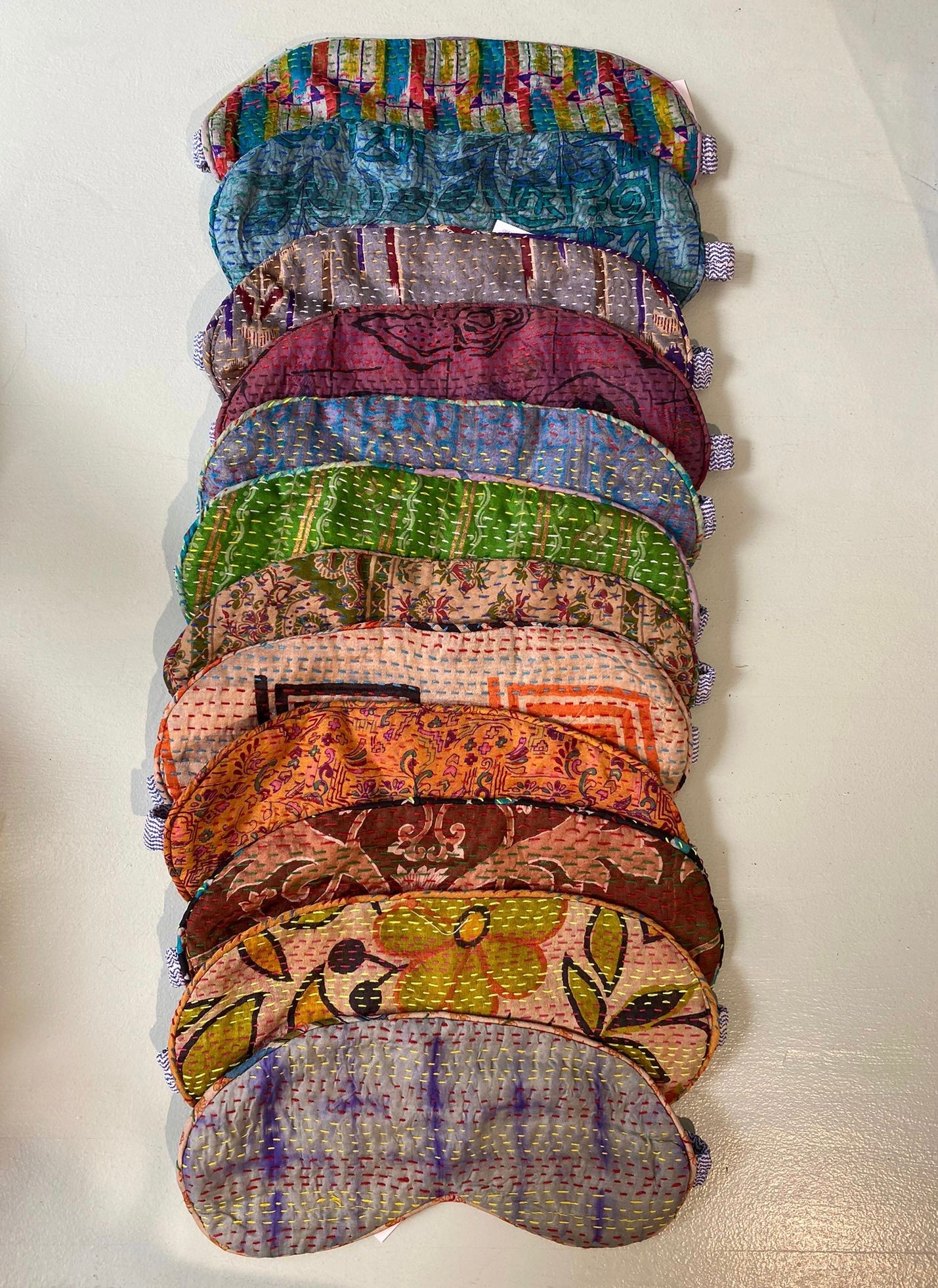 Kantha Silk Eye Masks