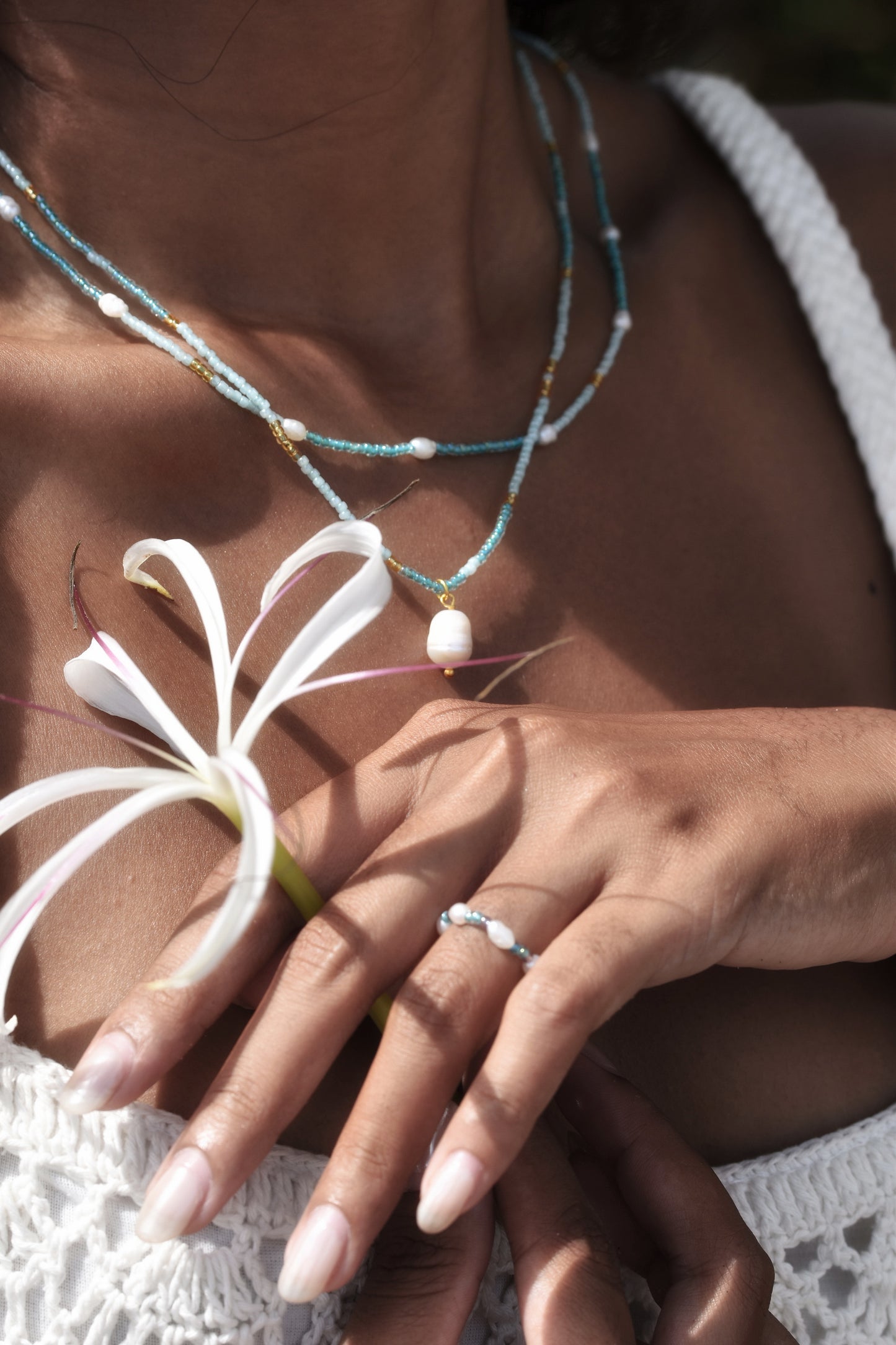 Surya Necklace - Ocean